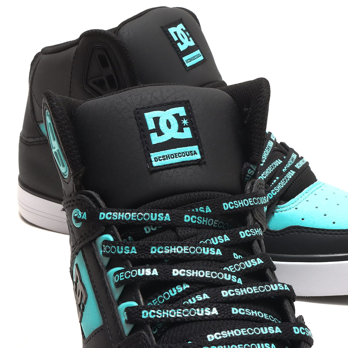 DC SHOES PURE HIGH-TOP WC SE SN BLACK/BLUE ATOLL 22FW-I