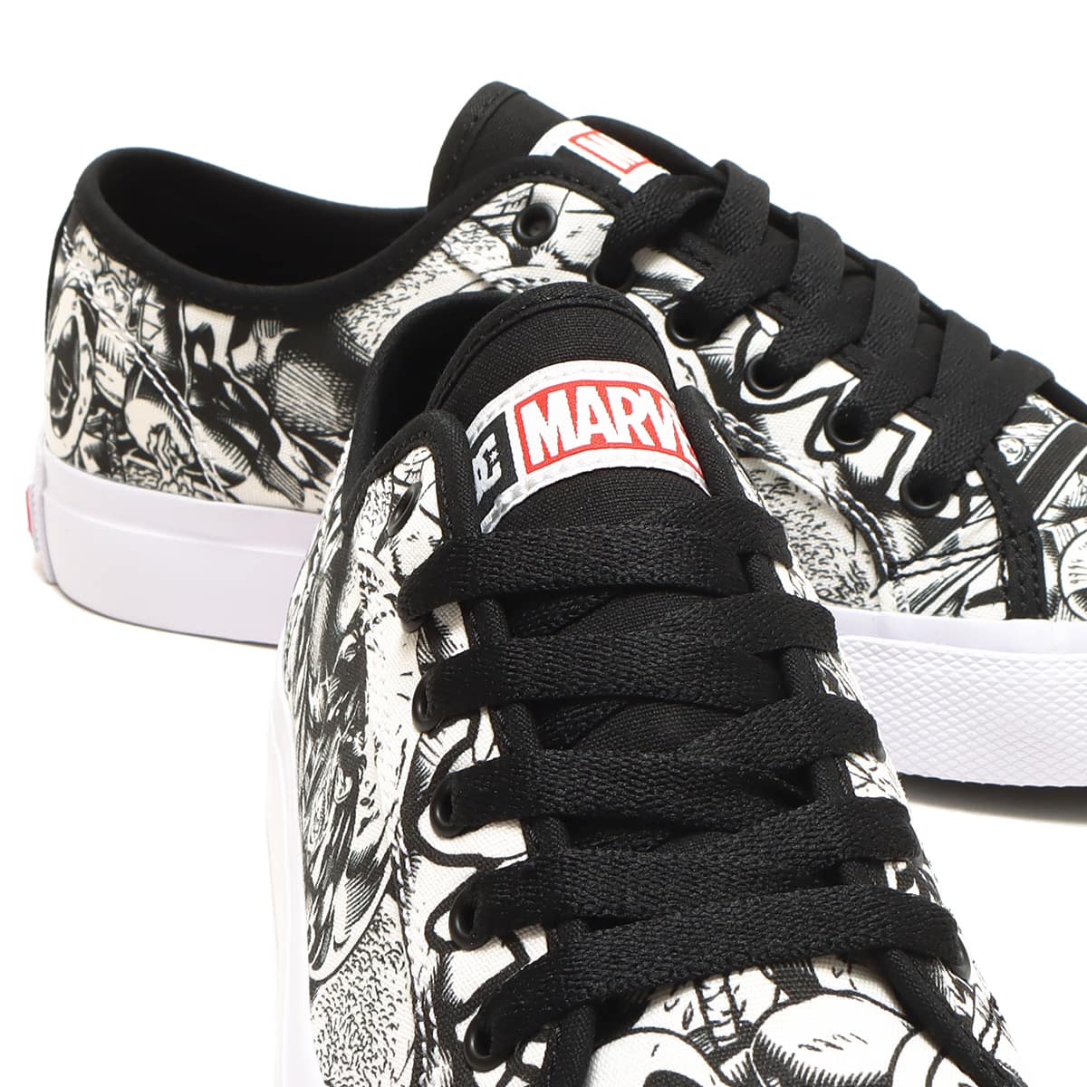 DC SHOES DP MANUAL BLACK/WHITE/RED 22FW-Iの画像