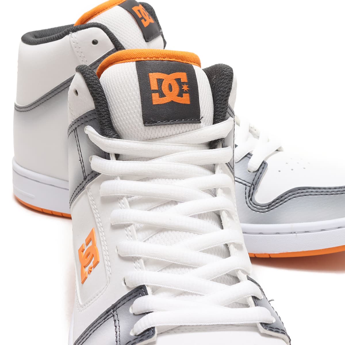 DC SHOES MANTECA 4 HI SE WHITE/GREY/ORANGE 23FW-I