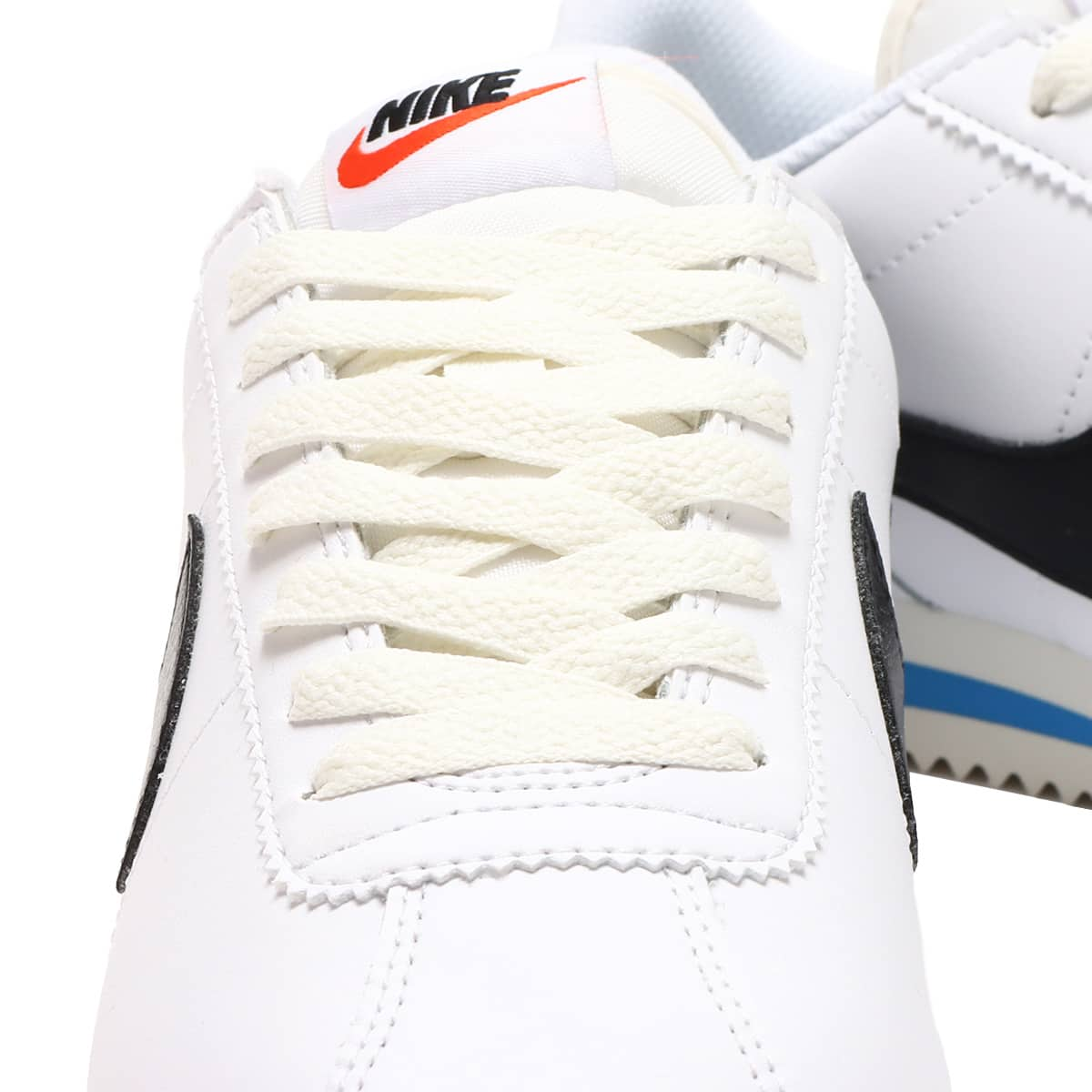 NIKE W CORTEZ WHITE/BLACK-LT PHOTO BLUE-SAIL 23FA-I