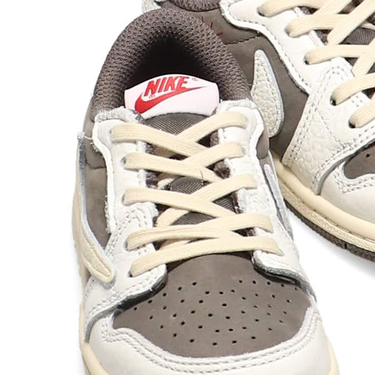 JORDAN BRAND JORDAN 1 LOW OG SP (TD) SAIL/UNIVERSITY RED-RIDGEROCK-MUSLIN 22FA-Sの画像