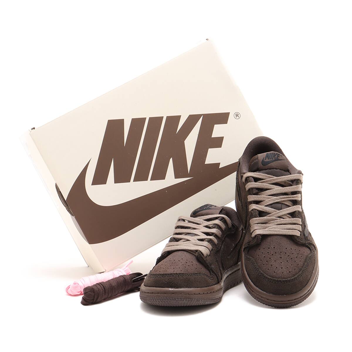 JORDAN BRAND AIR JORDAN 1 LOW OG SP (TD) DARK MOCHA/BLACK-VELVET BROWNの画像