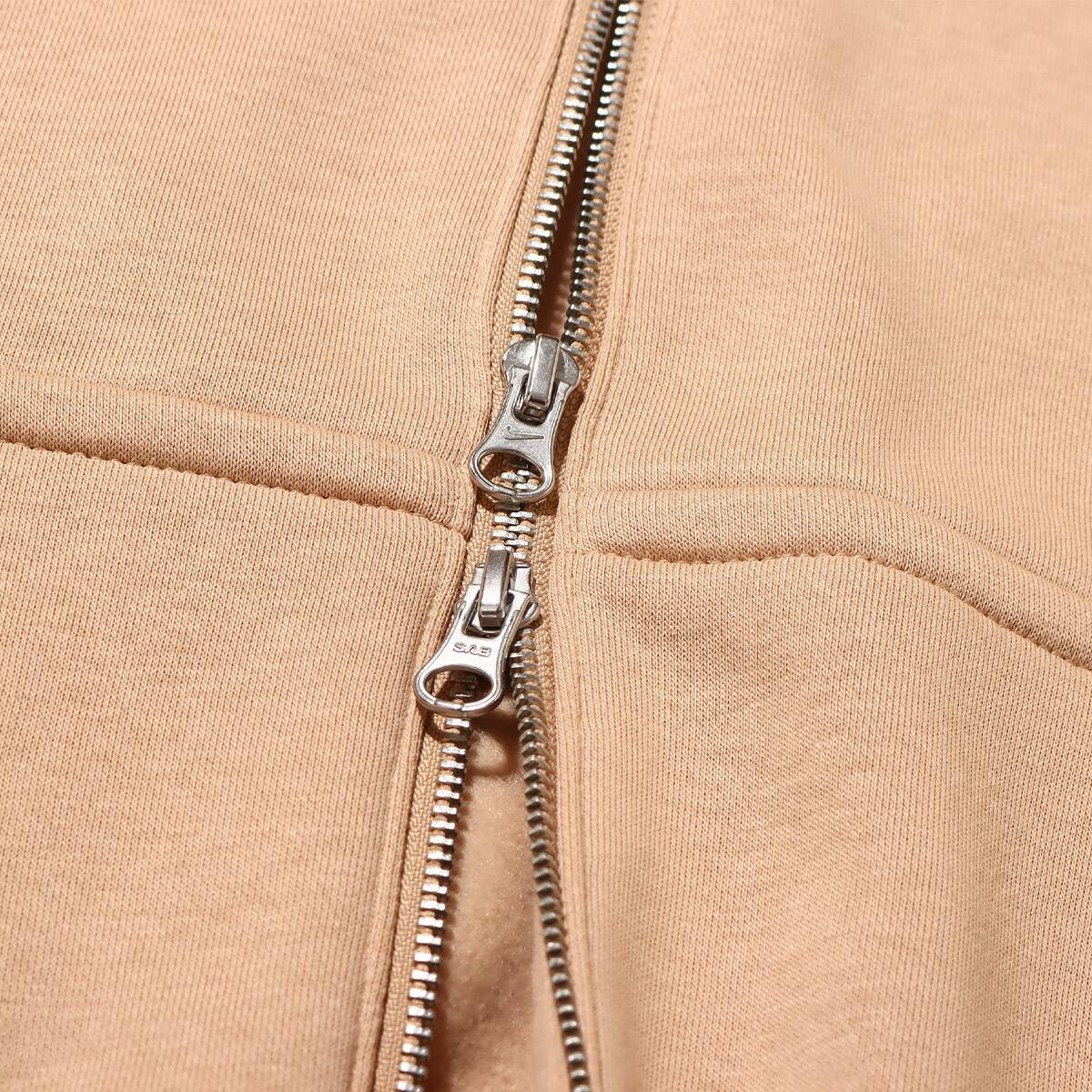 NIKE AS W NSW PHNX FLC FZ OS HOODIE HEMP/SAIL 22HO-Iの画像