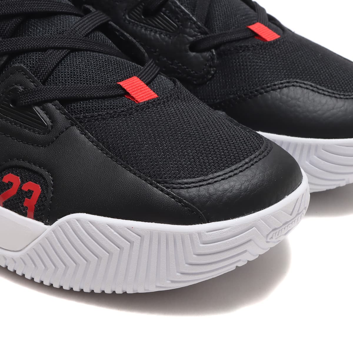 JORDAN BRAND JORDAN STAY LOYAL 2 BLACK/WHITE-UNIVERSITY RED-WOLF GREY 23FA-Iの画像