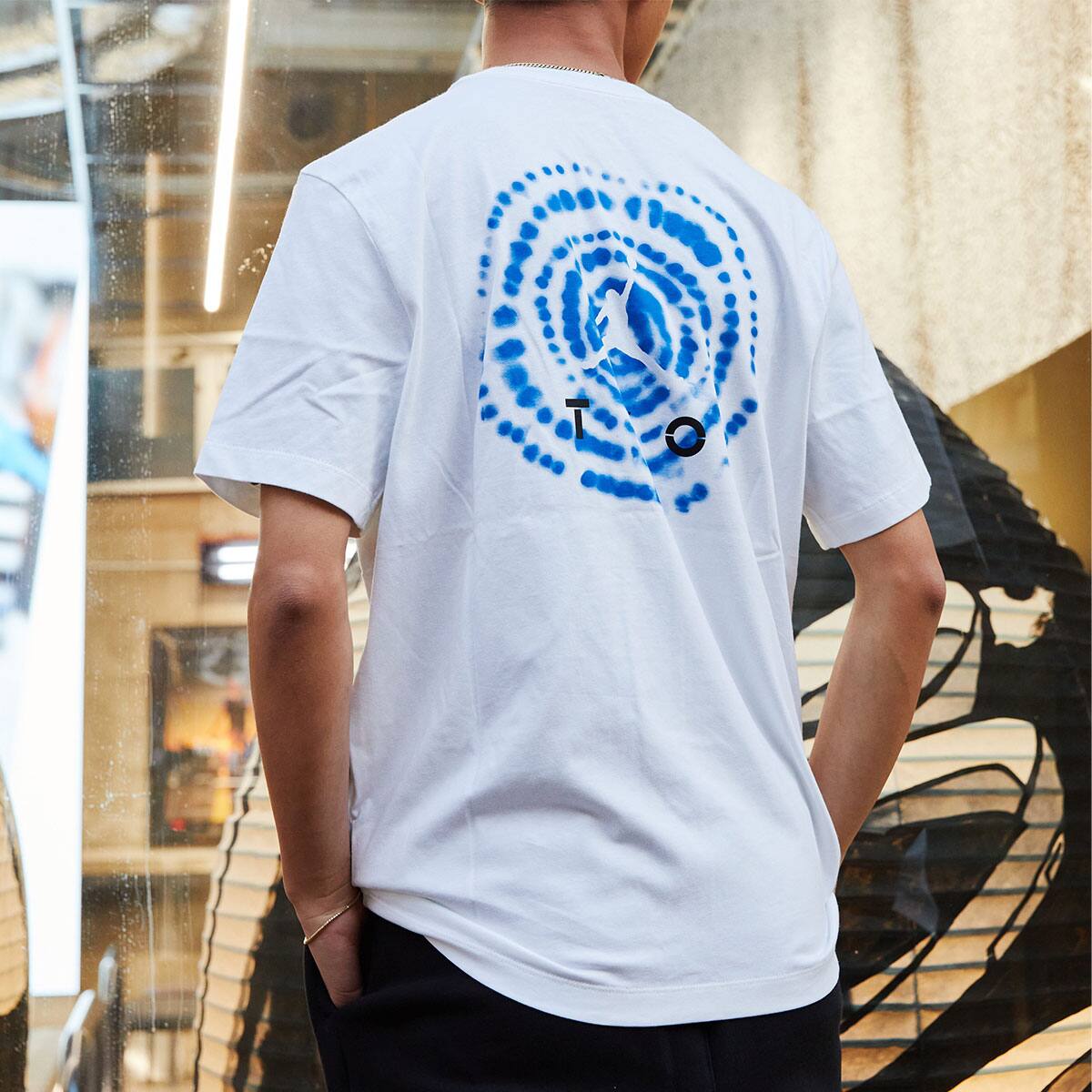 JORDAN BRAND AS M J HL TOKYO INDIGO SS CREW WHITE 21HO-Sの画像