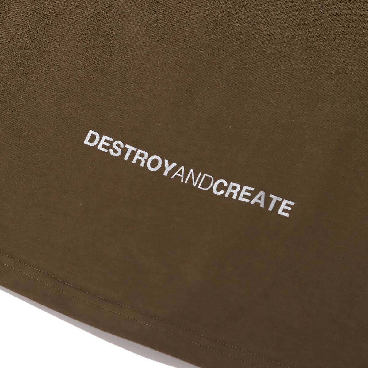 DC SHOES 23 ST VERTICAL SS KHAKI OLIVE 23SS-Iの画像