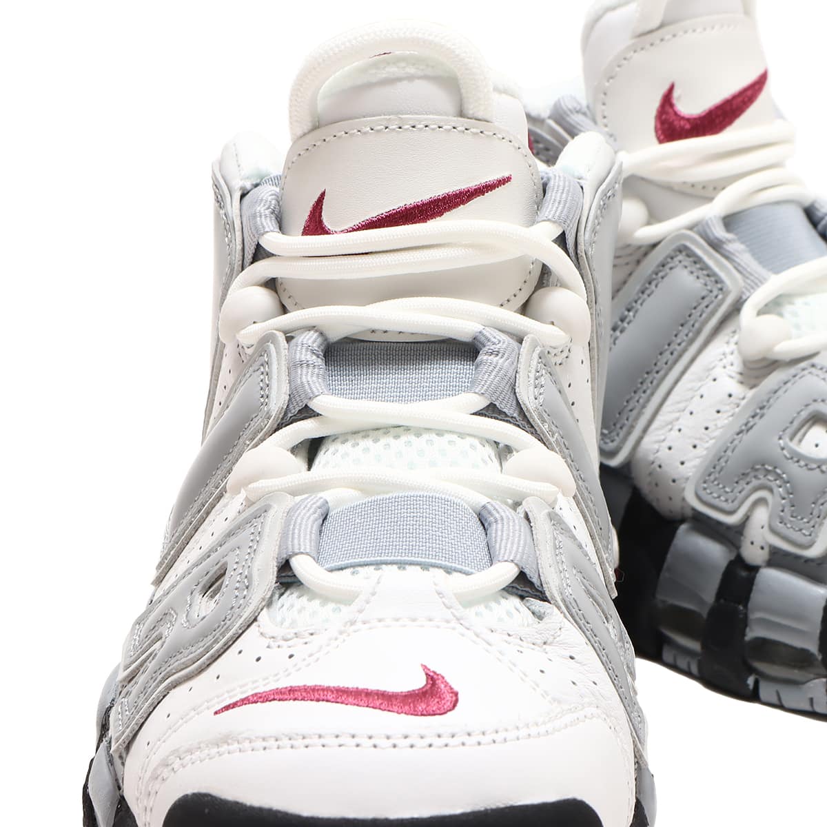 NIKE W AIR MORE UPTEMPO SUMMIT WHITE/ROSEWOOD-WOLF GREY 23SP-I