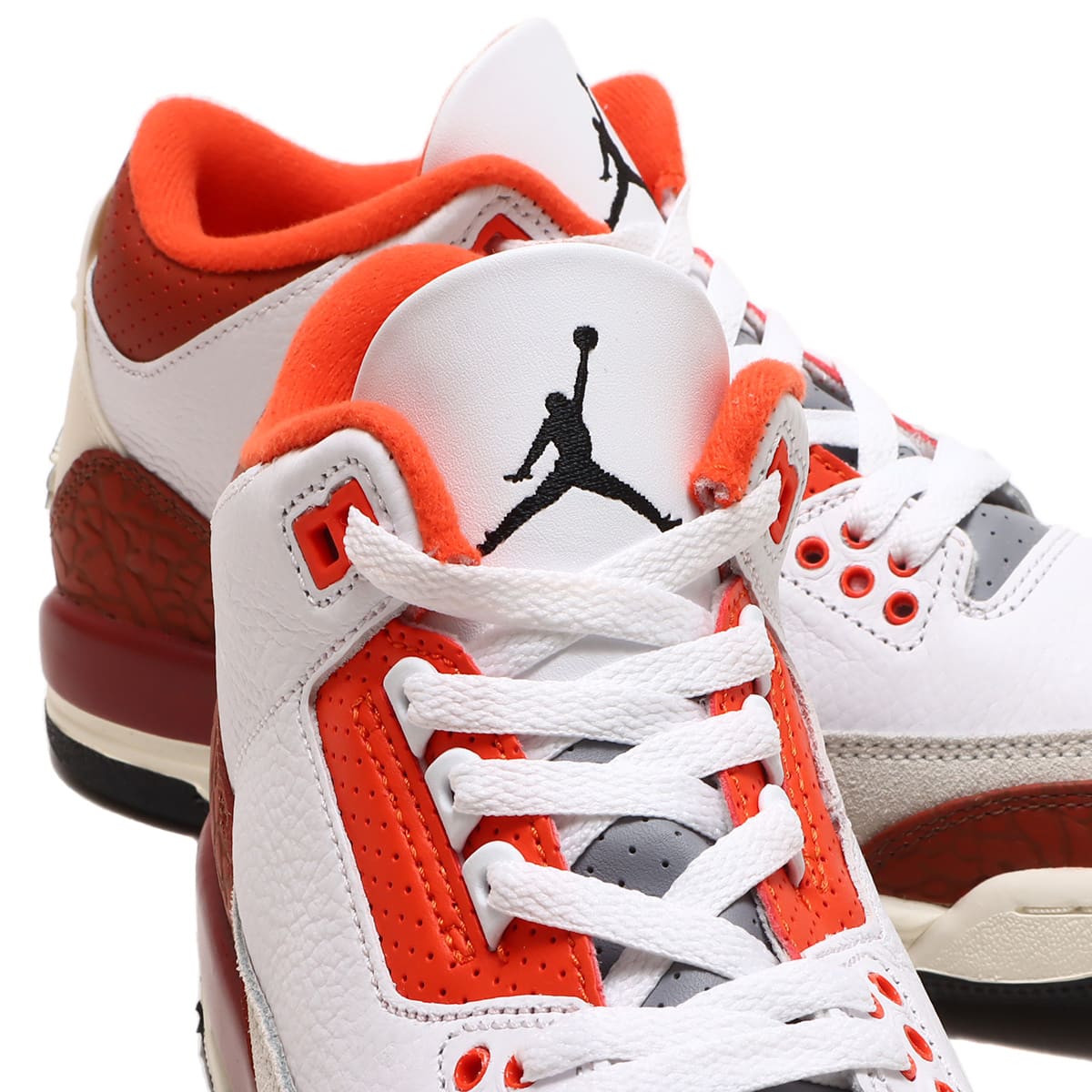 JORDAN BRAND AIR JORDAN 3 RETRO SE GS WHITE/BLACK-MARS STONE-TEAM