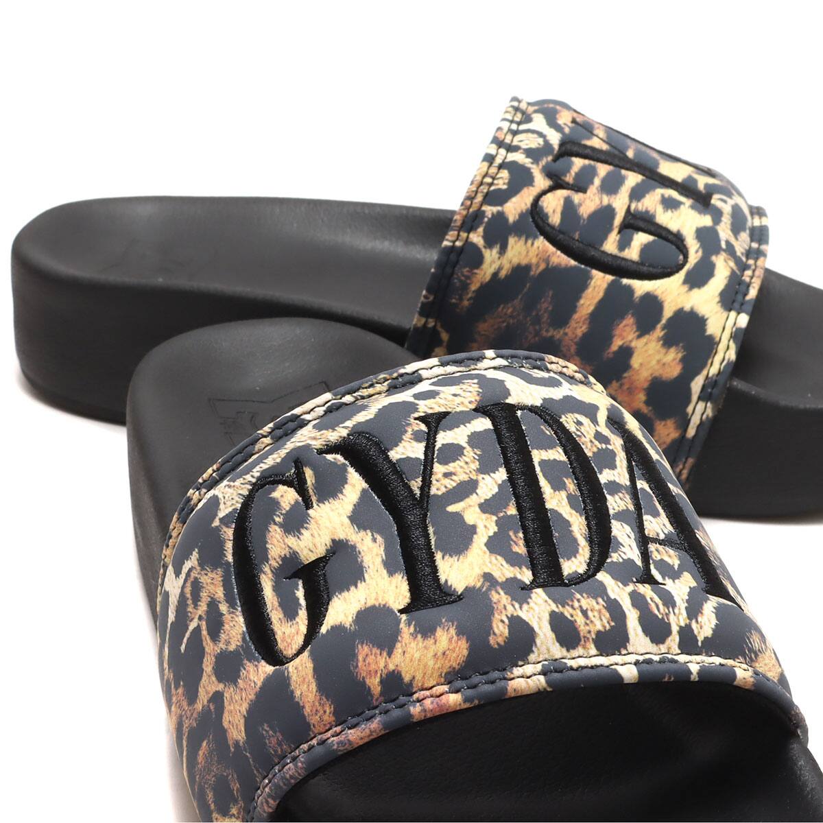 DC SHOES Ws DC SLIDE PLATFORM BLACK/LEOPARD 23SS-Iの画像