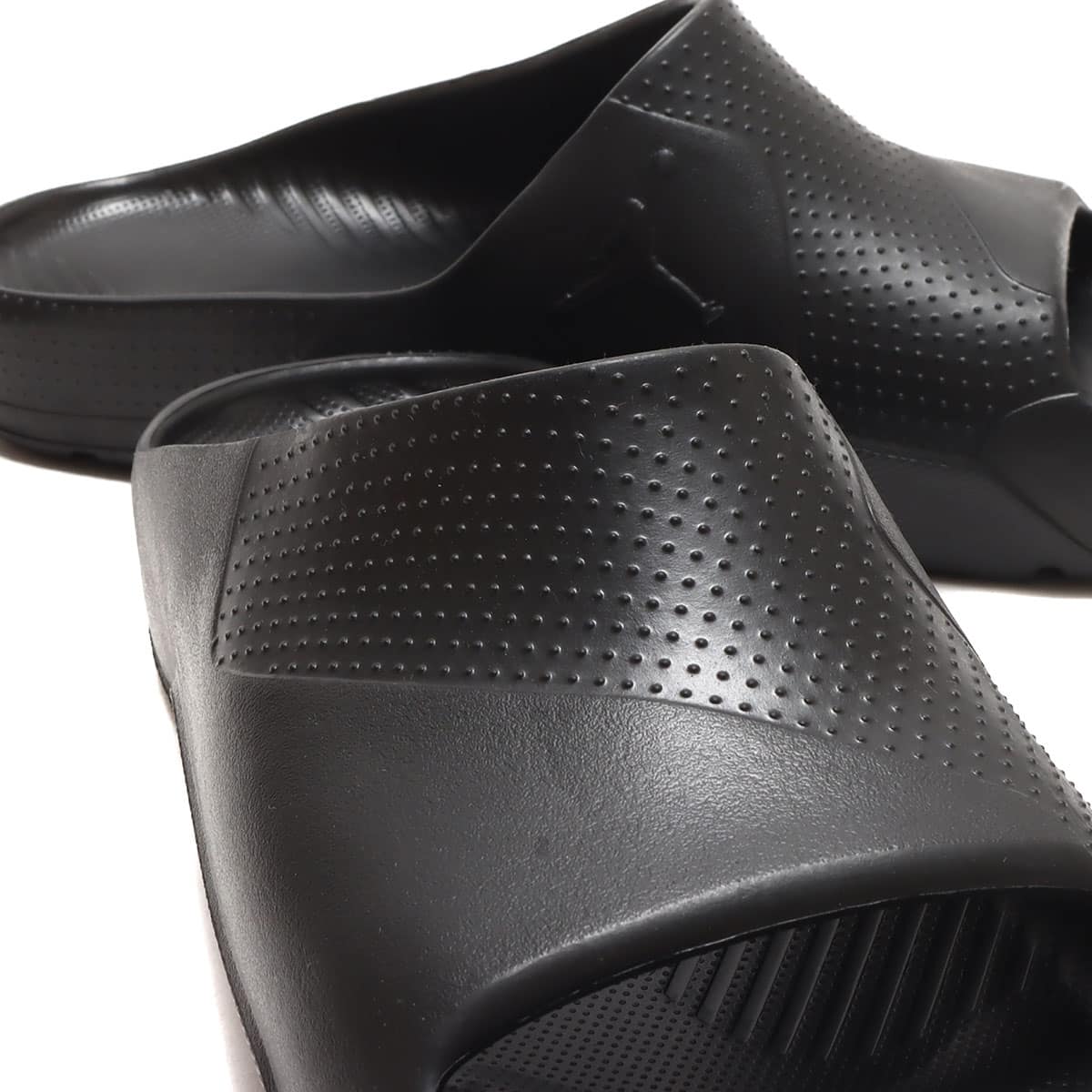 JORDAN BRAND JORDAN POST SLIDE BLACK/BLACK 23FA-Iの画像
