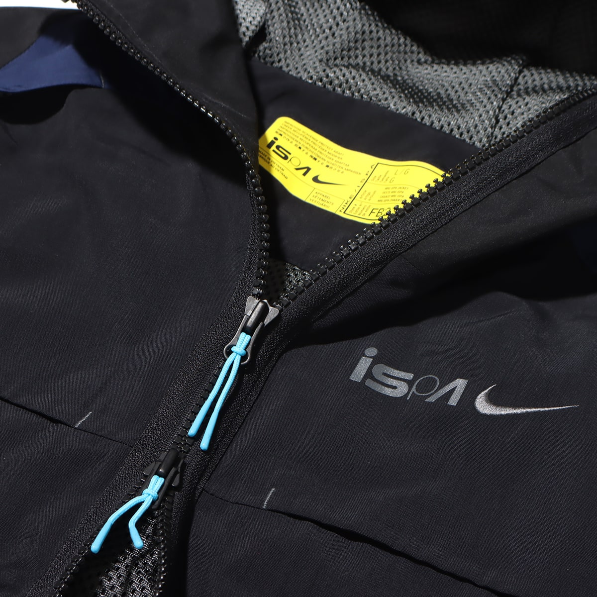 NIKE AS U NRG ISPA JACKET BLACK/MIDNIGHT NAVY/IRON GREY/IRON GREY