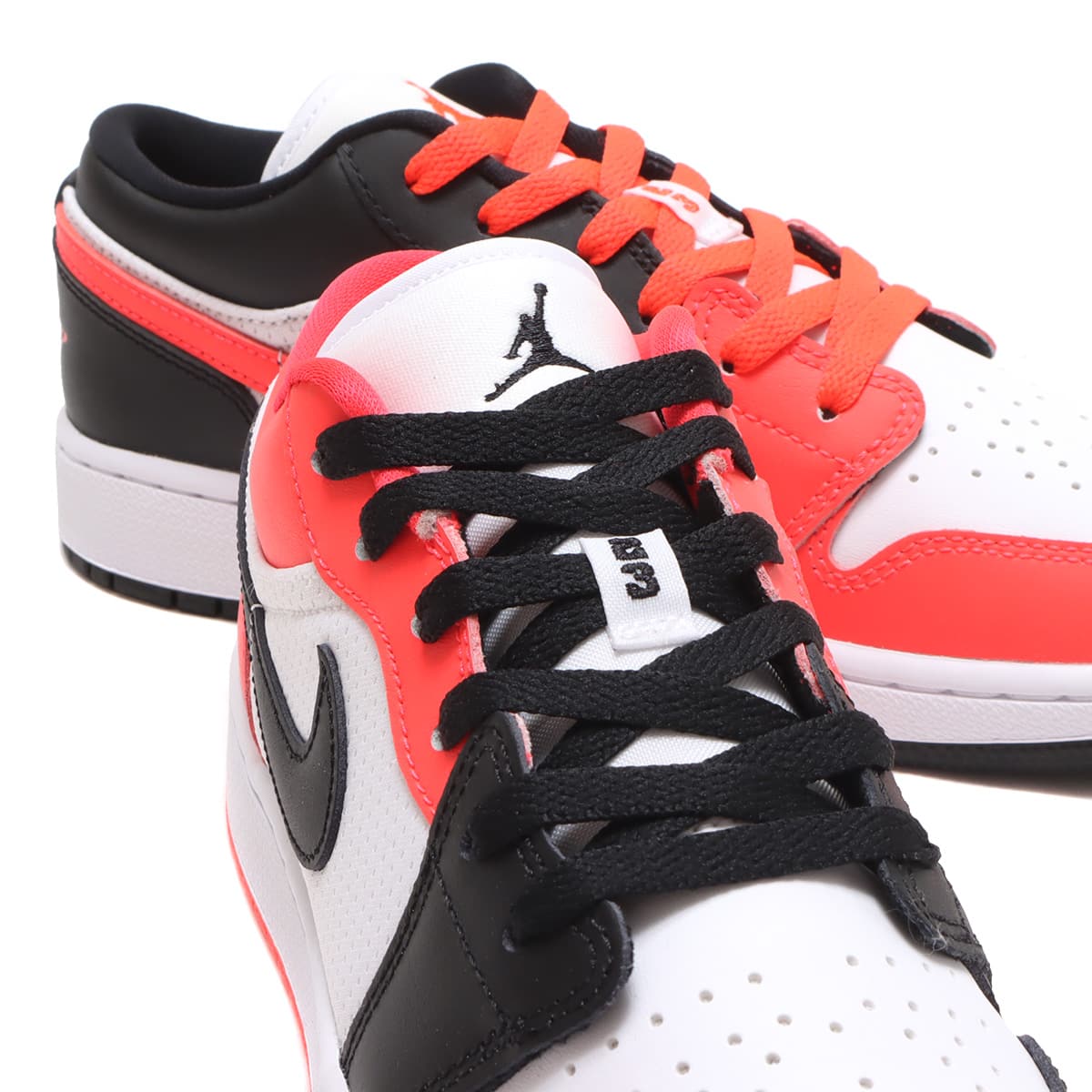 JORDAN BRAND AIR JORDAN 1 LOW SE GS INFRARED 23/BLACK-WHITE 23SU-I