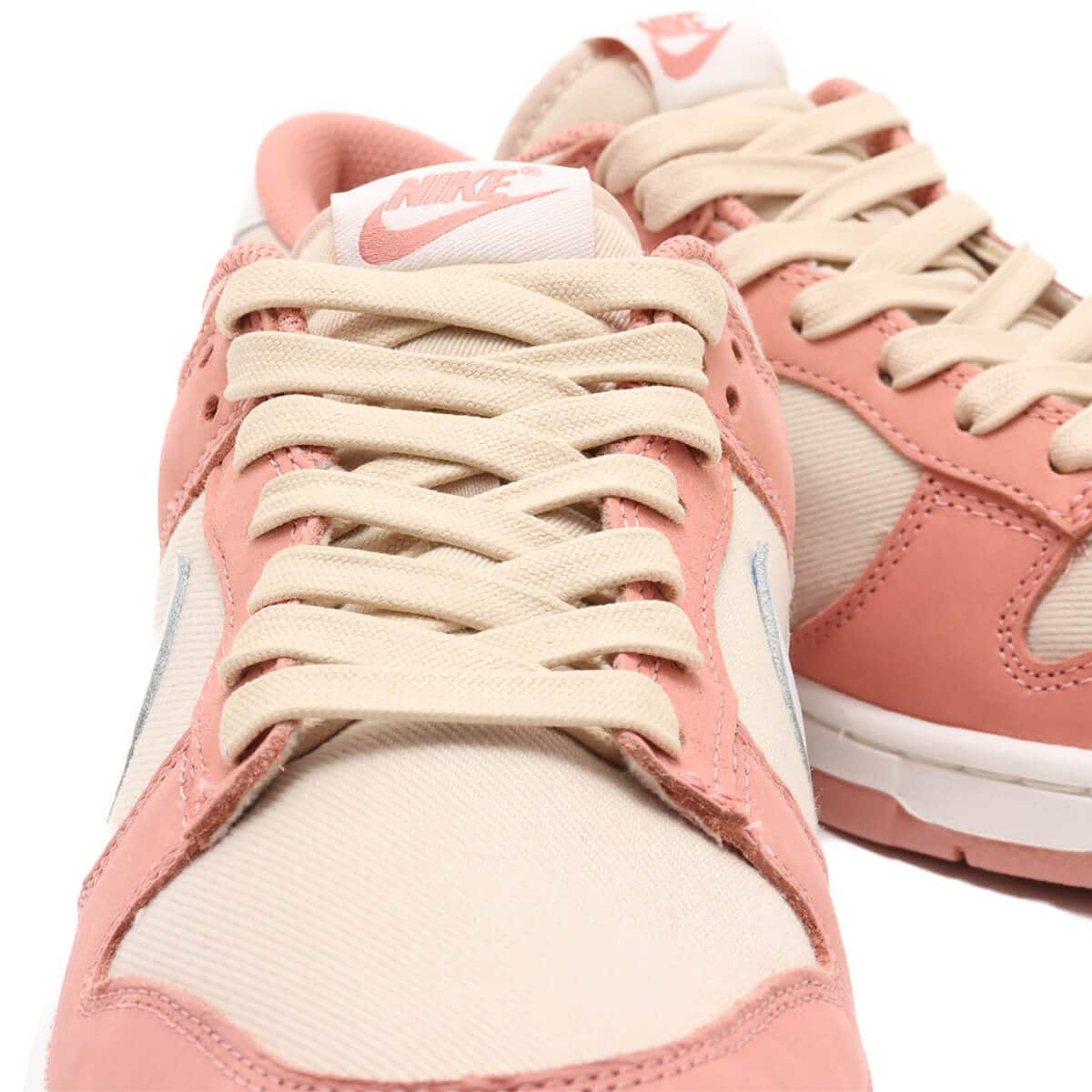 NIKE DUNK LOW RETRO PRM RED STARDUST/SUMMIT WHITE-SANDDRIFT