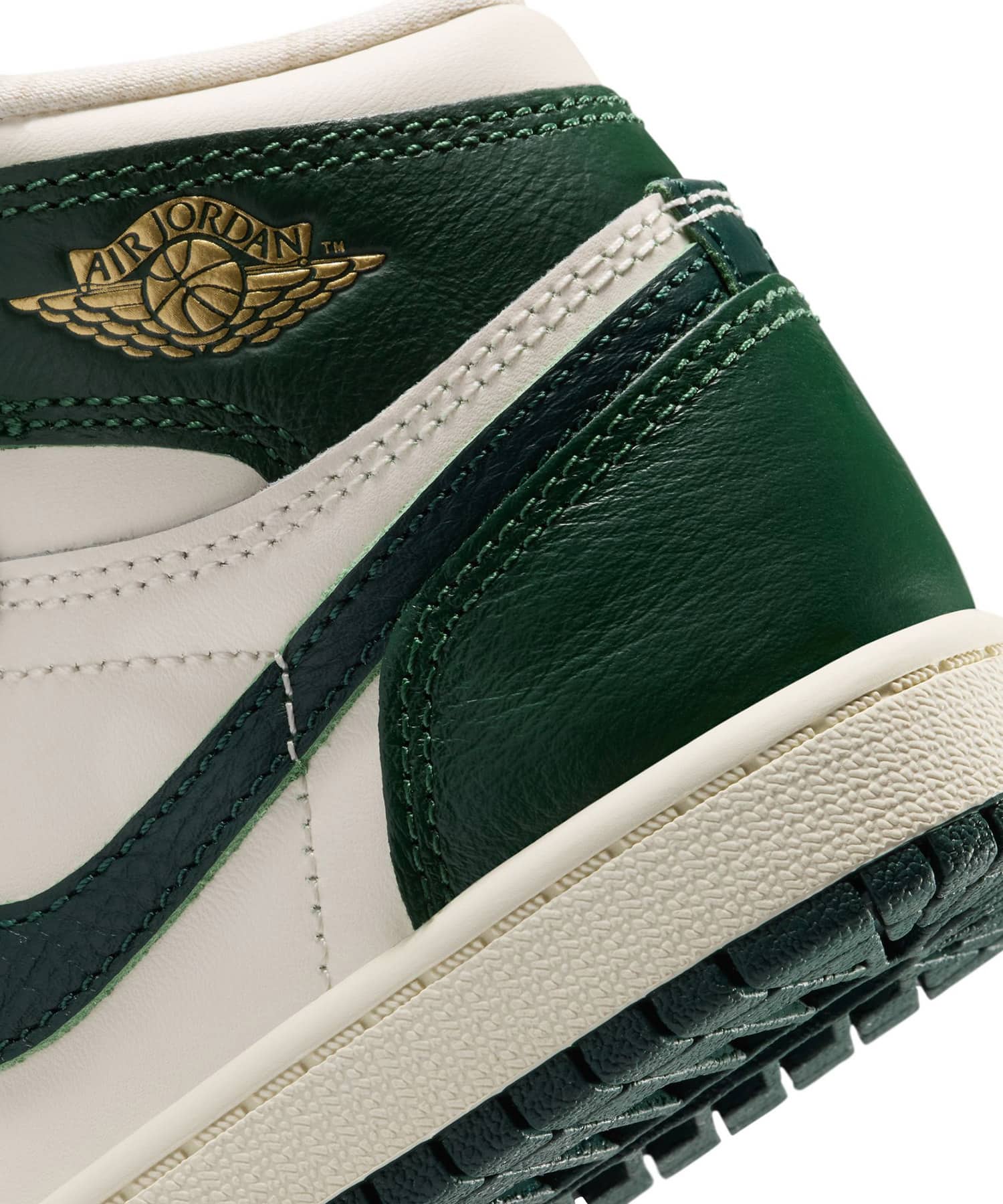 JORDAN BRAND JORDAN 1 RETRO HIGH OG (PS) PALE IVORY/PRO GREEN-FIR-COCONUT MILKの画像
