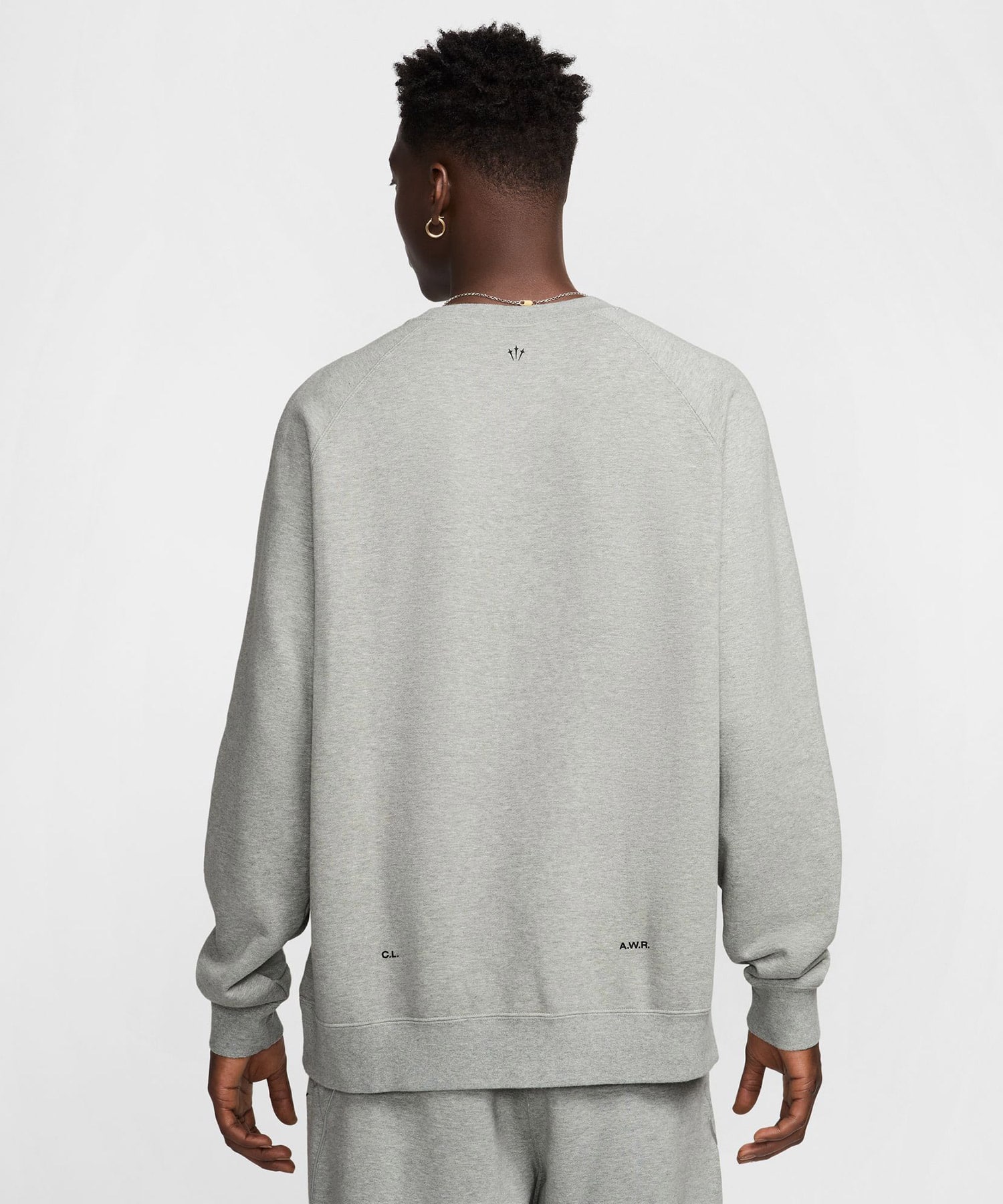 NIKE M NRG NOCTA CS CREW FLC GRAYの画像