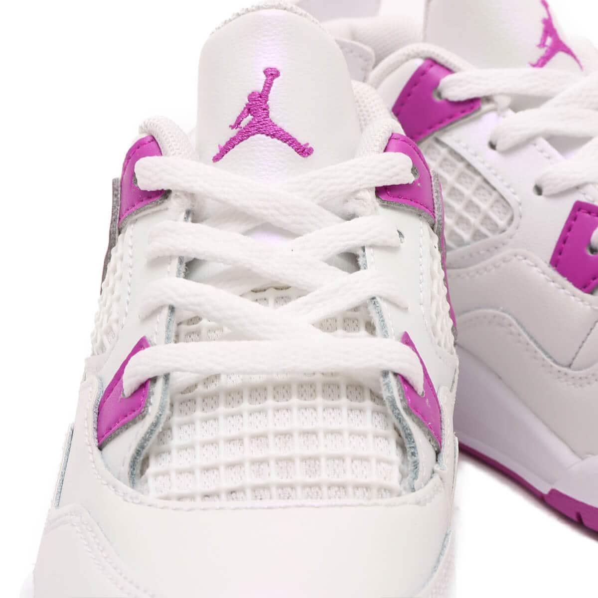 JORDAN BRAND JORDAN 4 RETRO (TD) WHITE/HYPER VIOLET の画像
