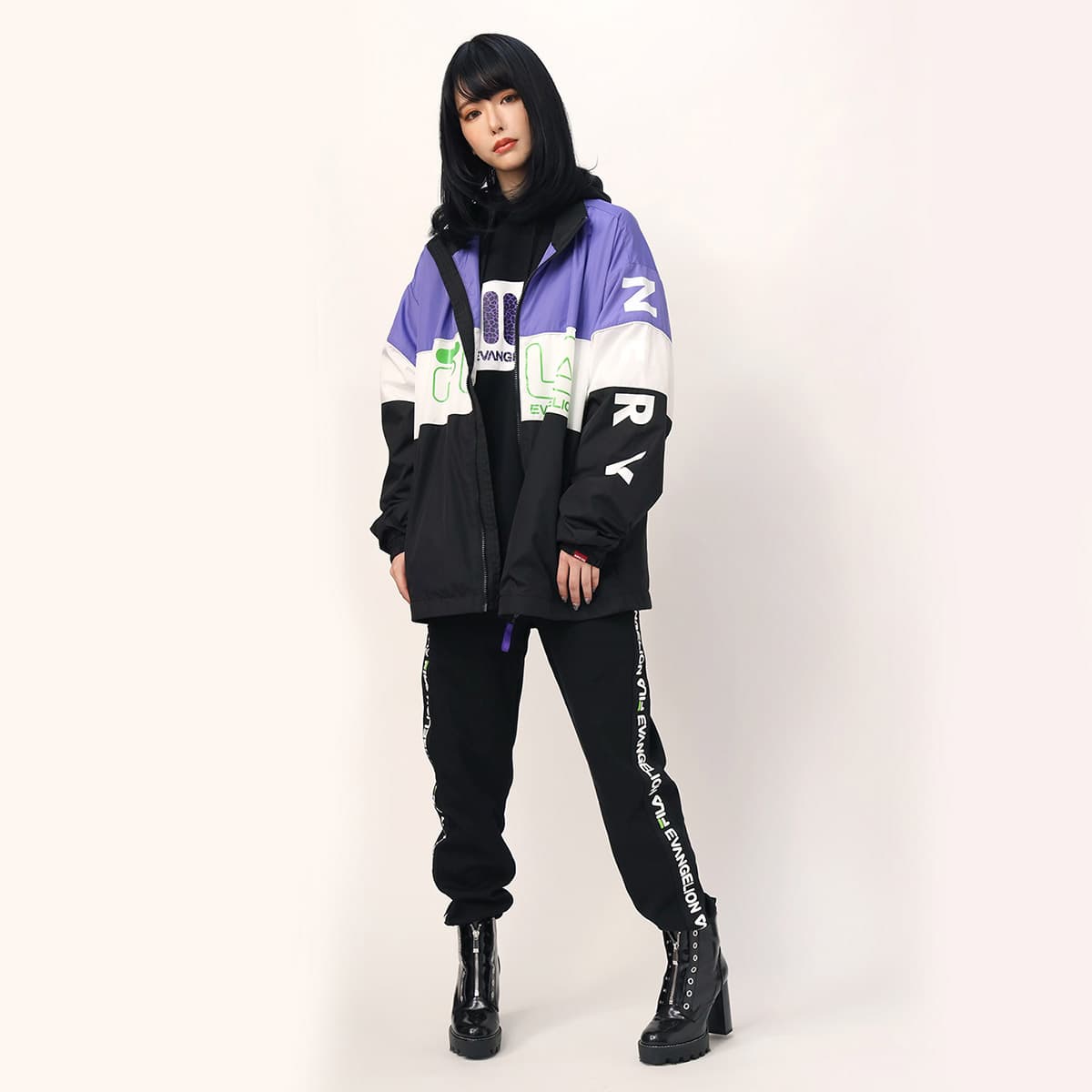 FILA RADIO EVA ナイロンジャケット初号機 エヴァンゲリオン