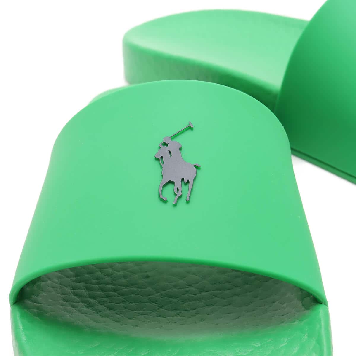 POLO RALPH LAUREN POLO SLIDE SANDAL GREEN の画像