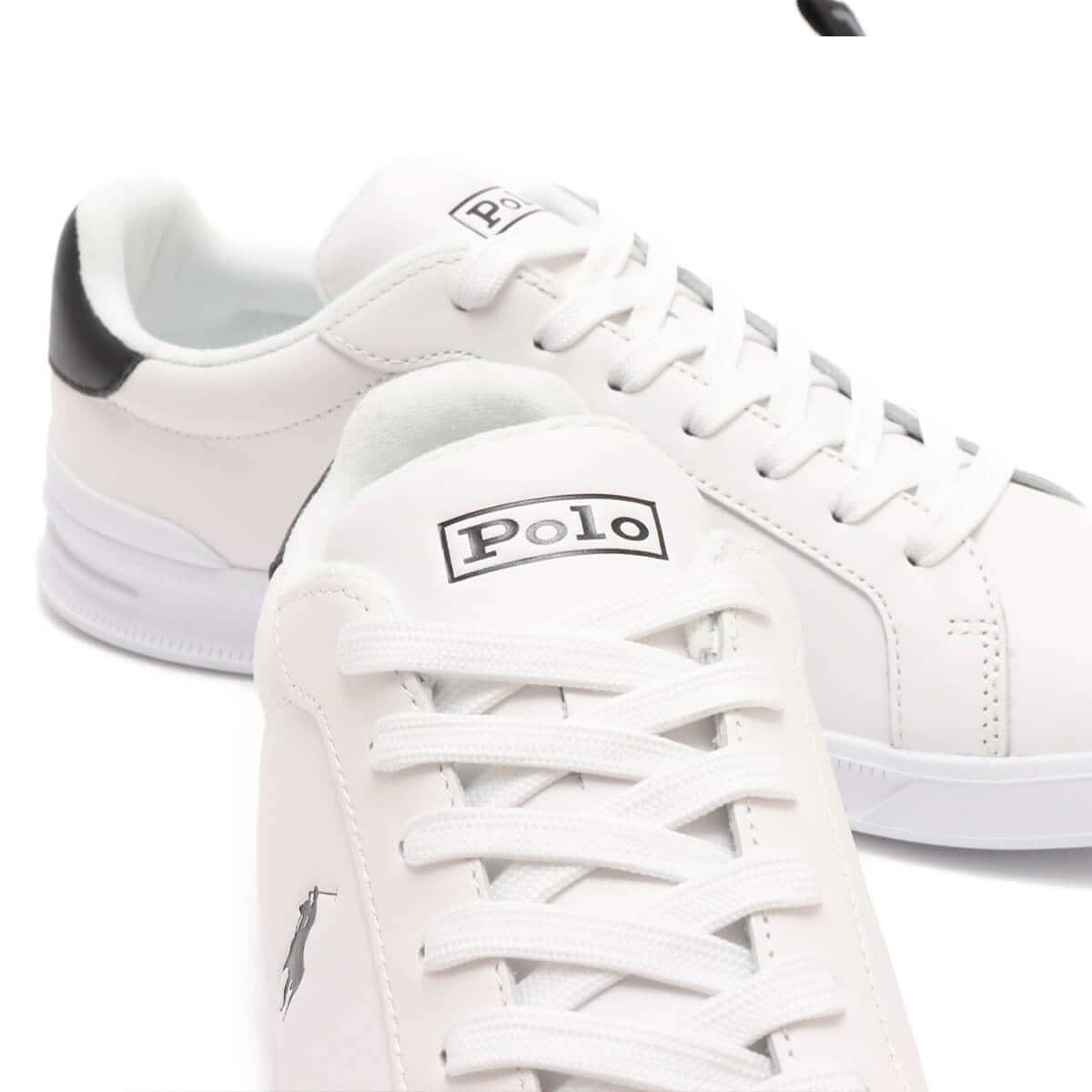 POLO RALPH LAUREN HRT CT II WHITE/BLACKの画像