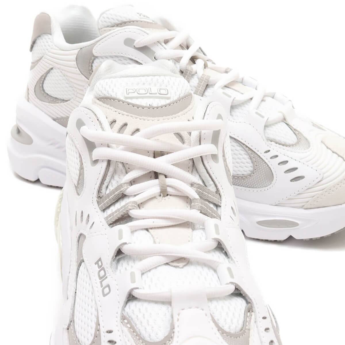 新品未使用 ラルフローレン M ☆24時間以内即日発送☆ POLO RALPH LAUREN MDRN TRN 100 WHITE 23FW-I（ポロ ラルフ ローレン