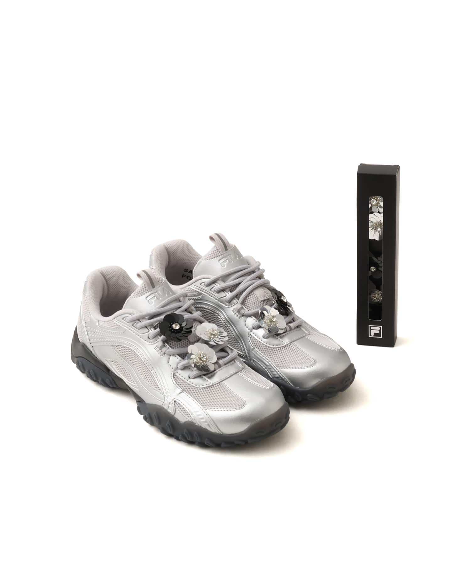 FILA ECHAPPE MS FLOWER Silver/Vapor Blue/Blackの画像