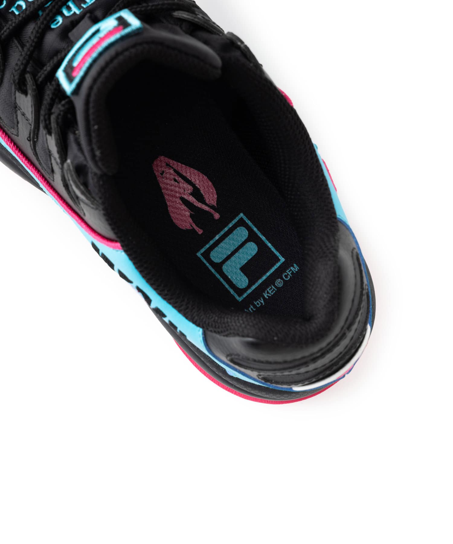 FILA SILVA TRAINER x 初音ミク BLACK/BLUE/PINKの画像