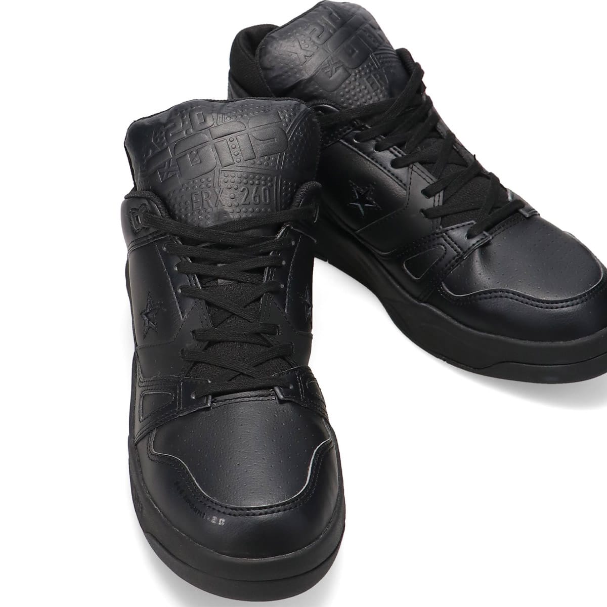 FUMITO GANRYU × CONVERSE Baskate shoes BLACKの画像