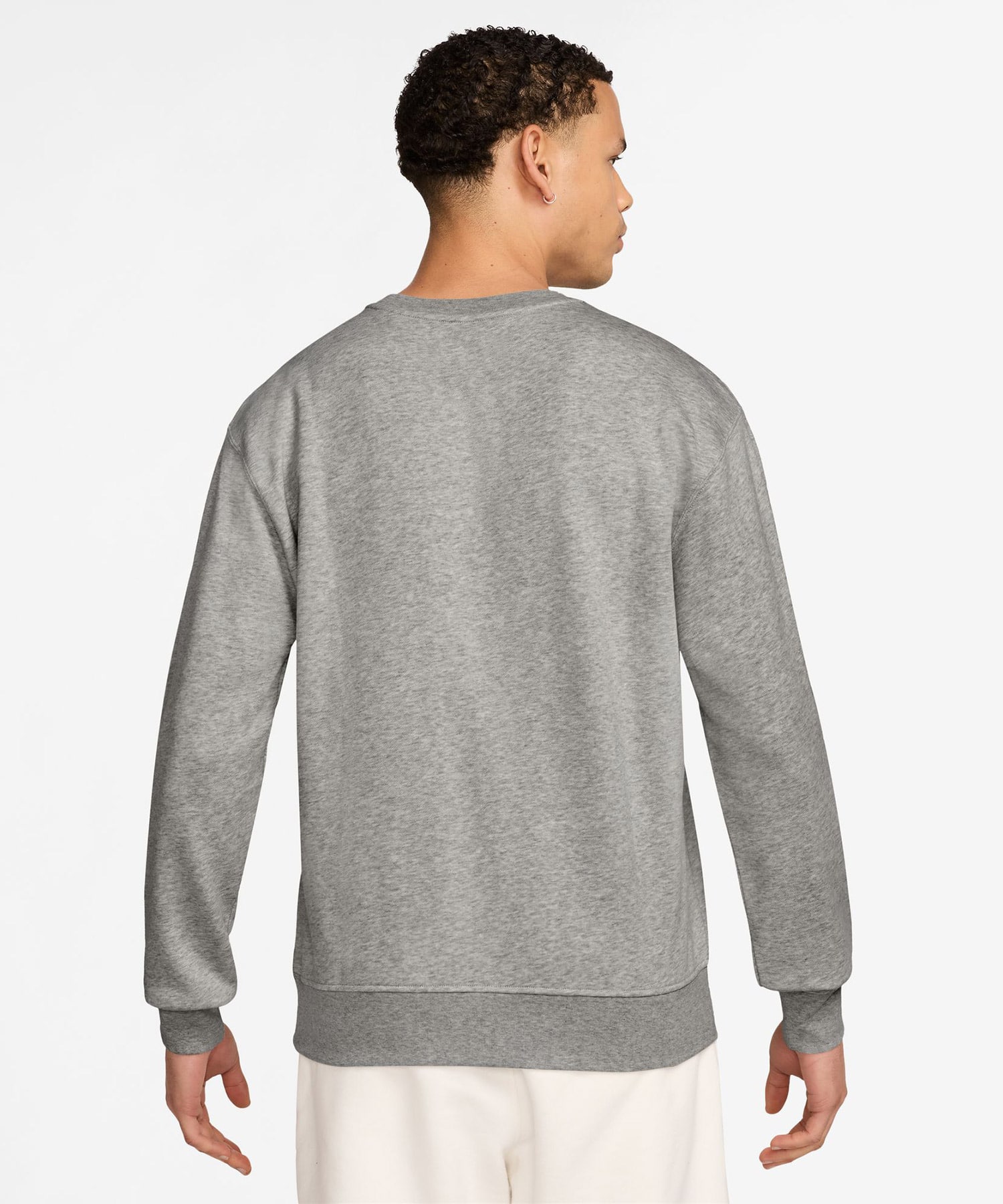 JORDAN BRAND M J BRK FLC CREW LB GRAYの画像