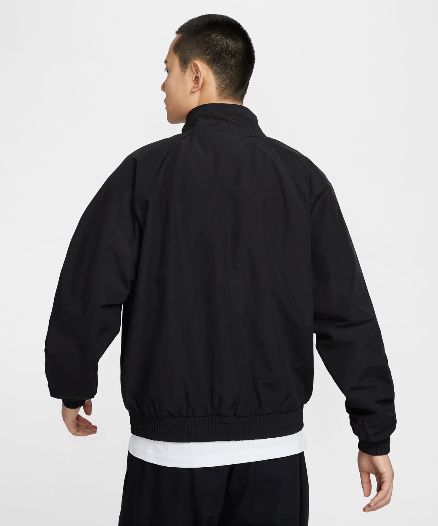 NIKE AS M NK CLUB FUTURA  JKT BLACK/WHITEの画像