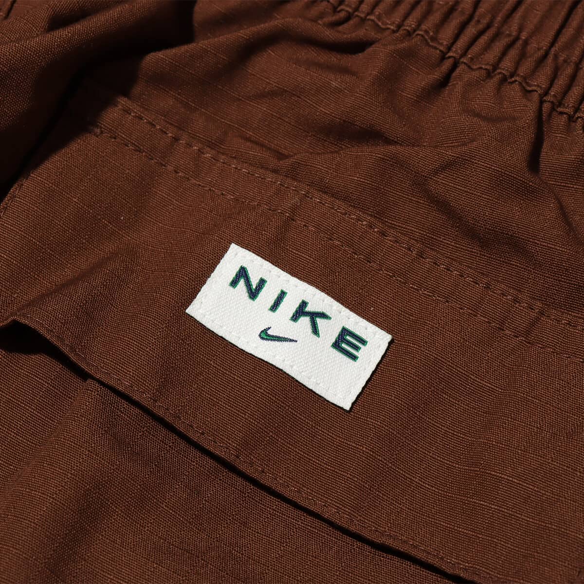 希少00s極太 OLD NIKE バギーカーゴパンツ XL 白 Y2Kスケーター