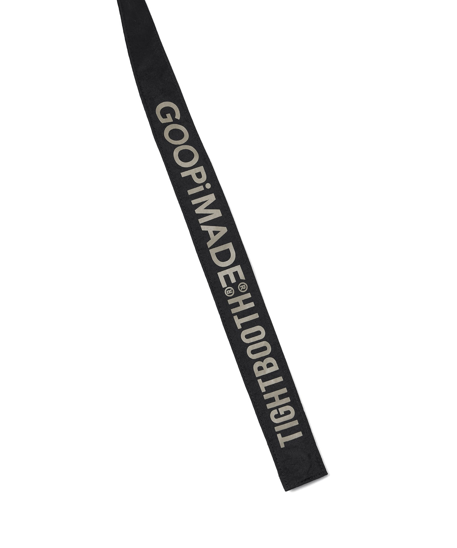 GOOPiMADE x TIGHTBOOTH SP_Strap Baggy Slacks BLACKの画像