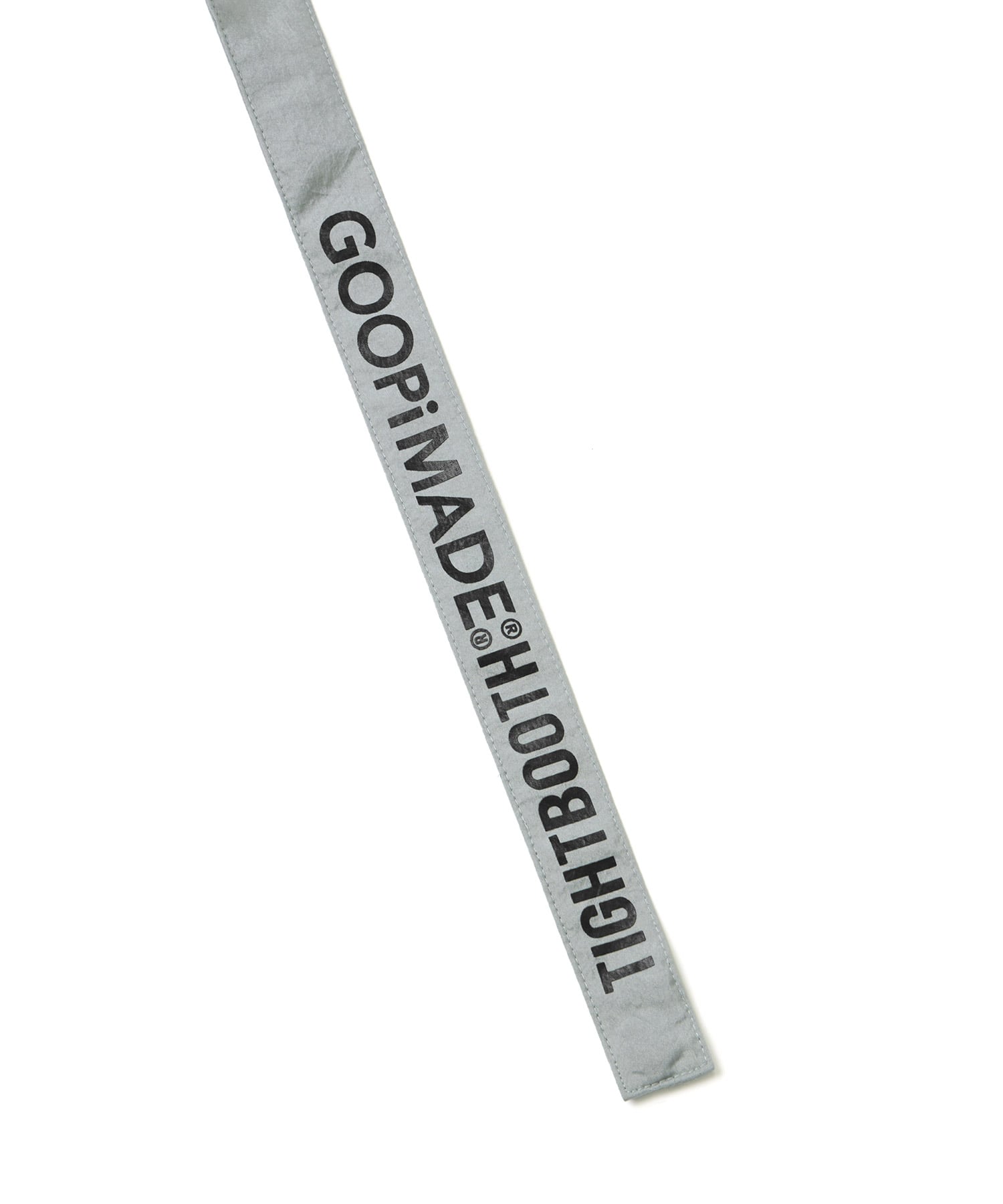 GOOPiMADE x TIGHTBOOTH SP_Strap Baggy Slacks GREYの画像