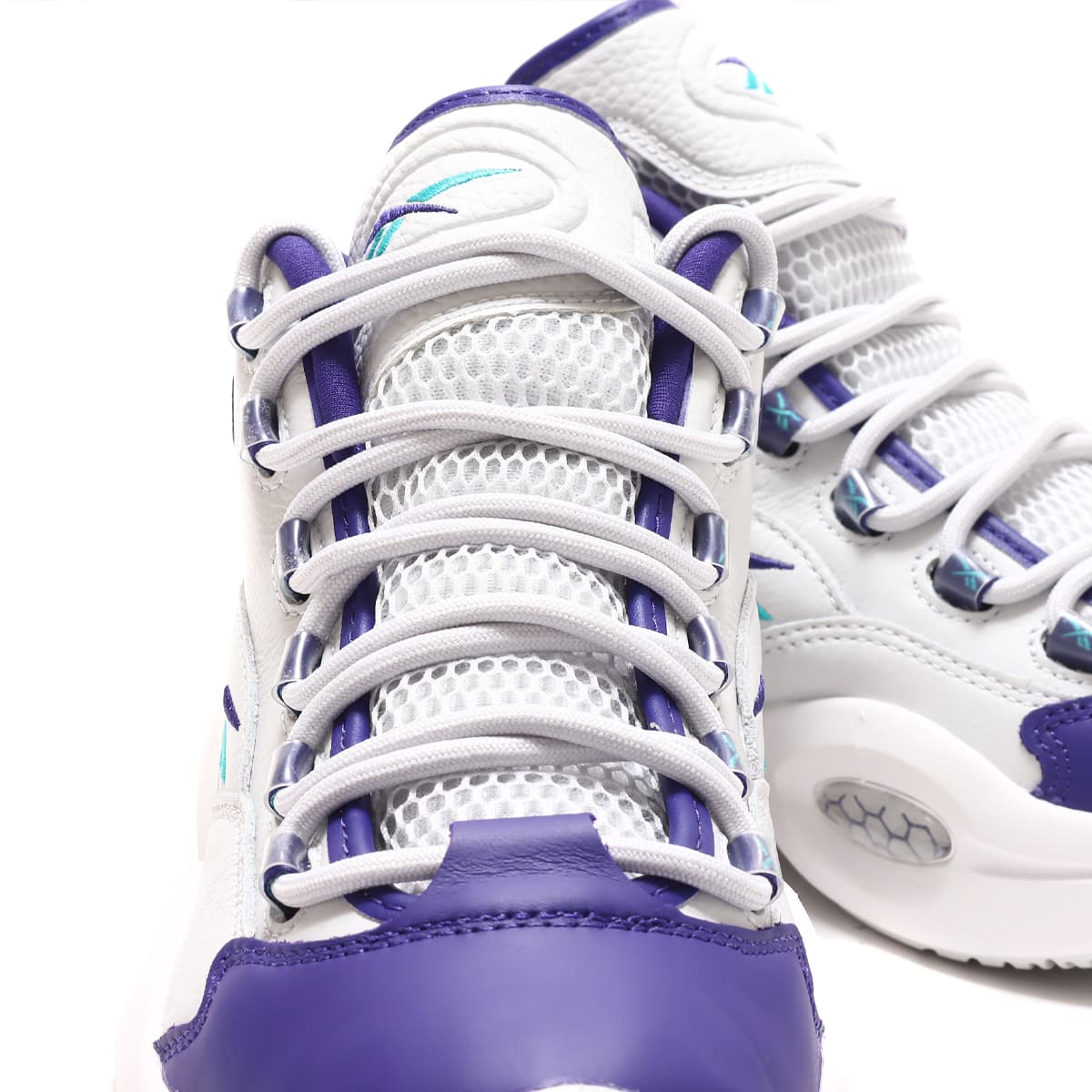 Reebok QUESTION MID COLD GRAY/BOLD PURPLE/CLASSIC TEAL 22FW-S