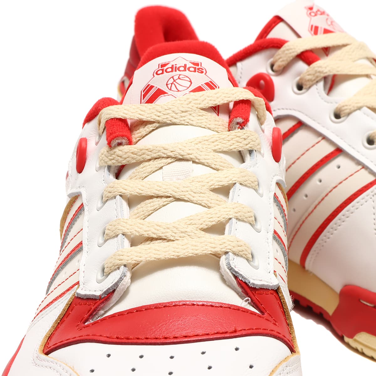 adidas RIVALRY LOW 86 CORE WHITE/OFF WHITE/TEAM POWER RED 23SS-I