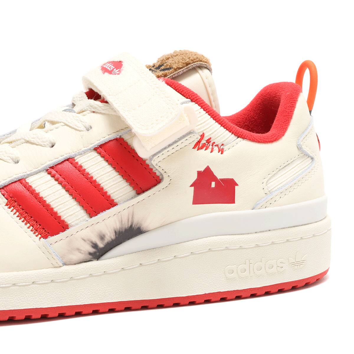 adidas FORUM HOME ALONE CREAM WHITE/CALLEGE RED/OFF WHITE 22SS-S