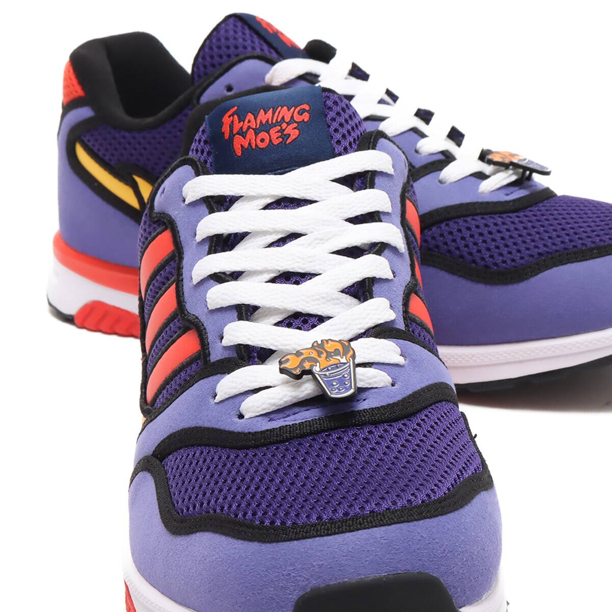 adidas ZX 1000 SIMPSONS FLAMING MOES PURPLE/BRIGHT RED/CORE BLACK 