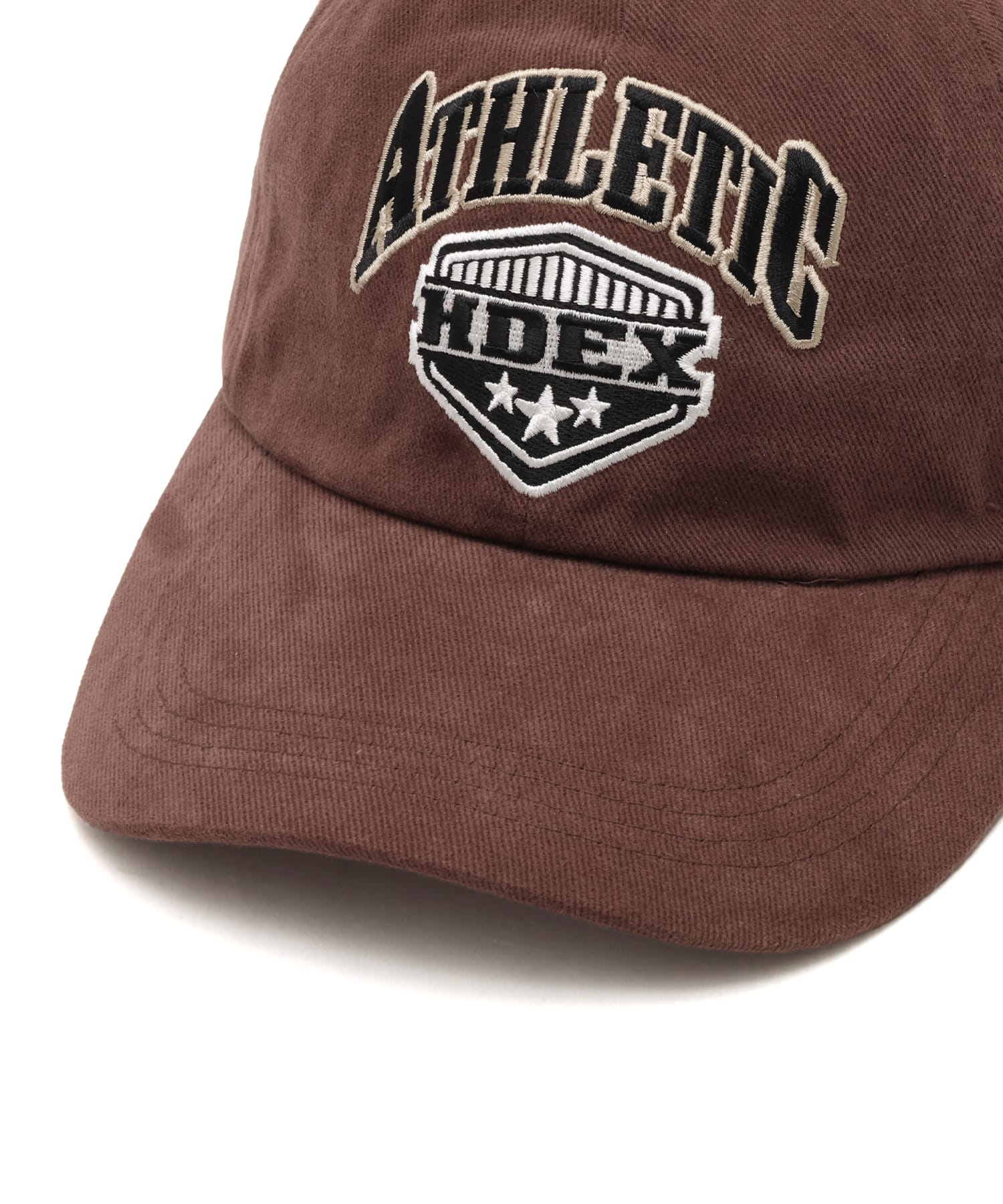HDEX Varsity 85 Ball Cap Brownの画像