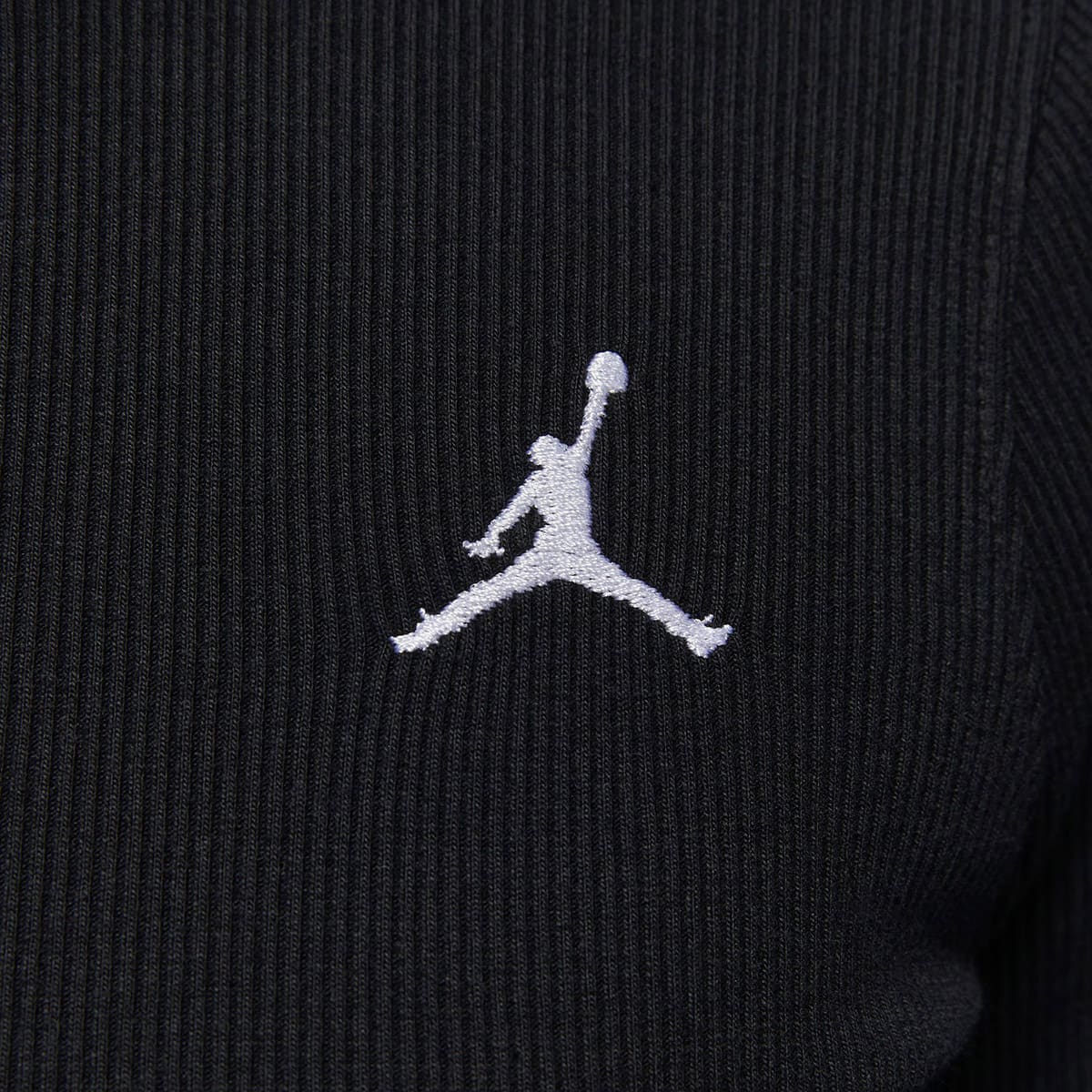 JORDAN BRAND AS W J LS KNIT DRESS BLACK/WHITEの画像