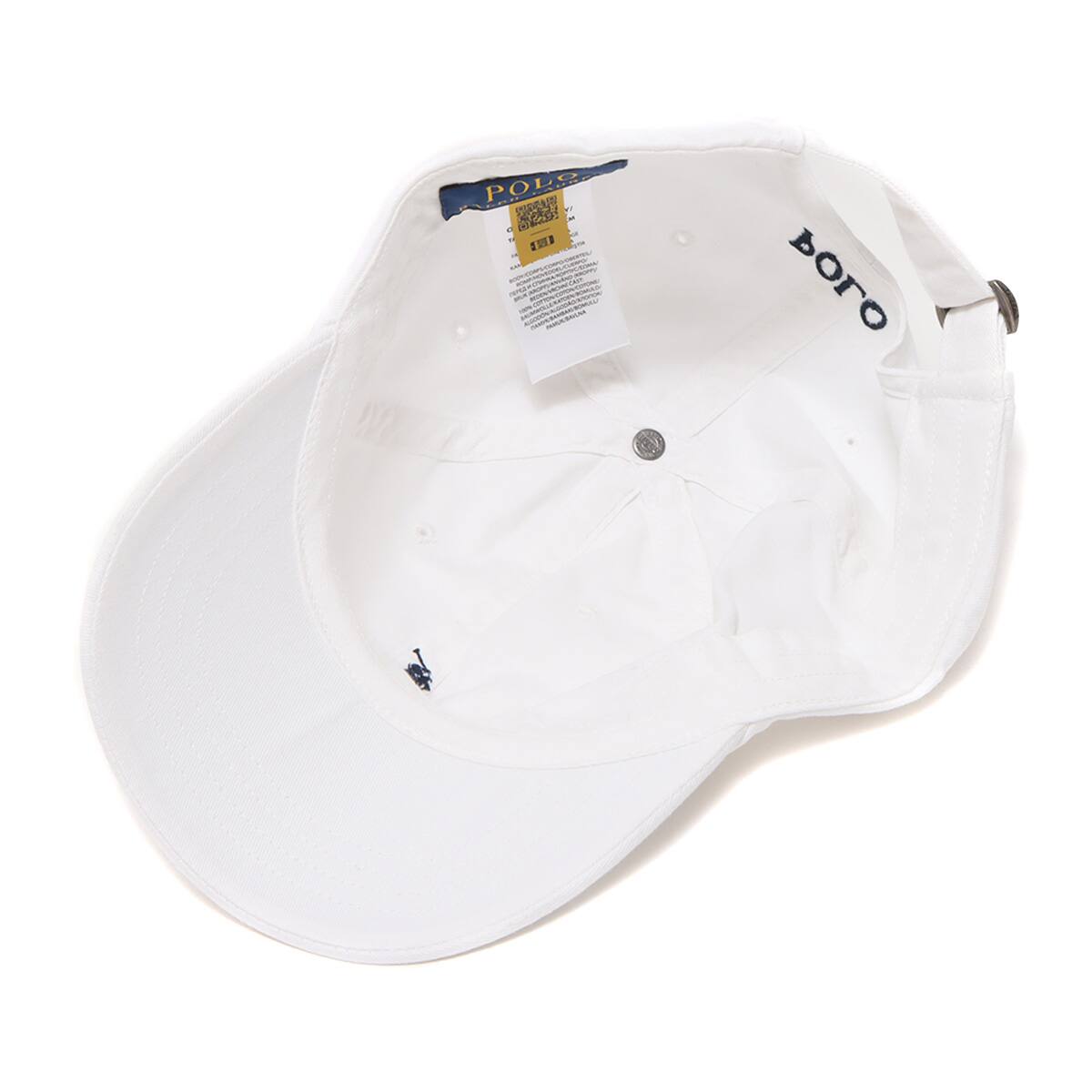 POLO RALPH LAUREN CLASSIC SPORT CAP WHITEの画像