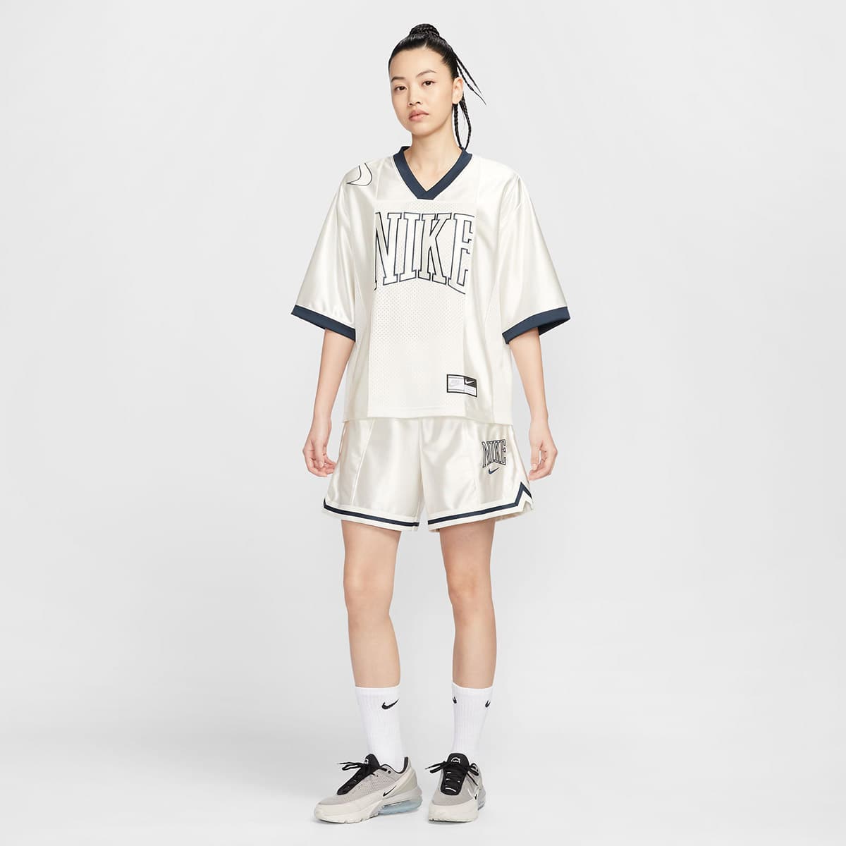 NIKE AS W NSW STREET SS GX JRSY TOP SAIL/ARMORY NAVYの画像