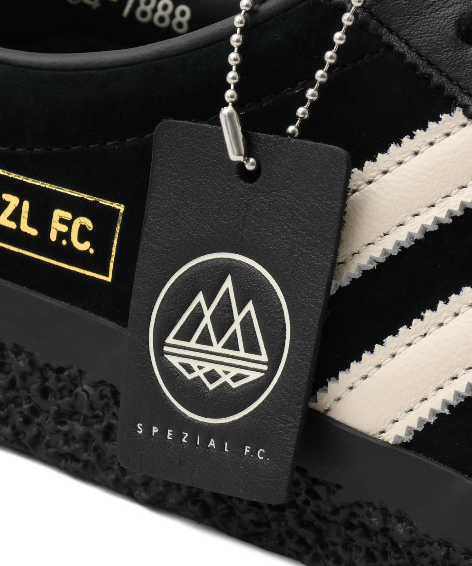 adidas GAZELLE SPZL FC CBLACK/CBLACK/CBLACKの画像