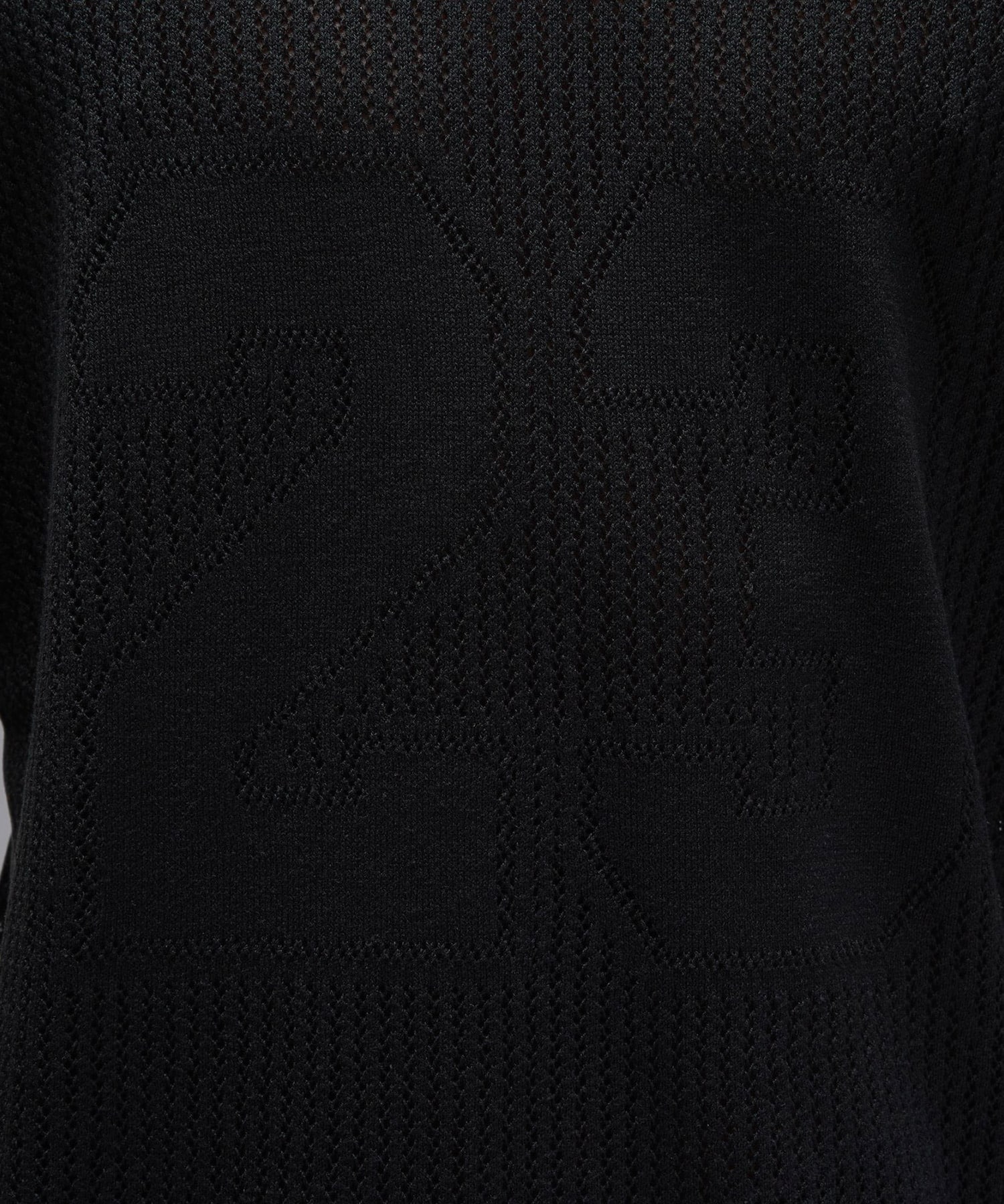 JORDAN BRAND M J AIR JDN KNIT FTBL JRSY OFF NOIR/DK SMOKE GREYの画像