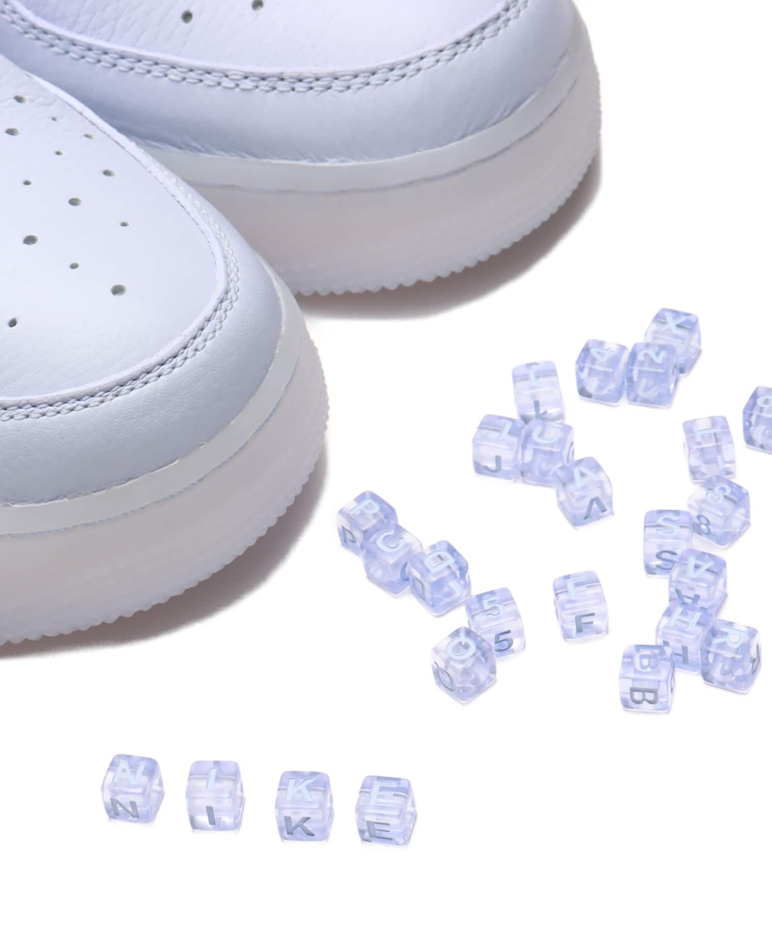 NIKE AIR FORCE 1 SP (GS) PALEST PURPLE/COBALT TINTの画像