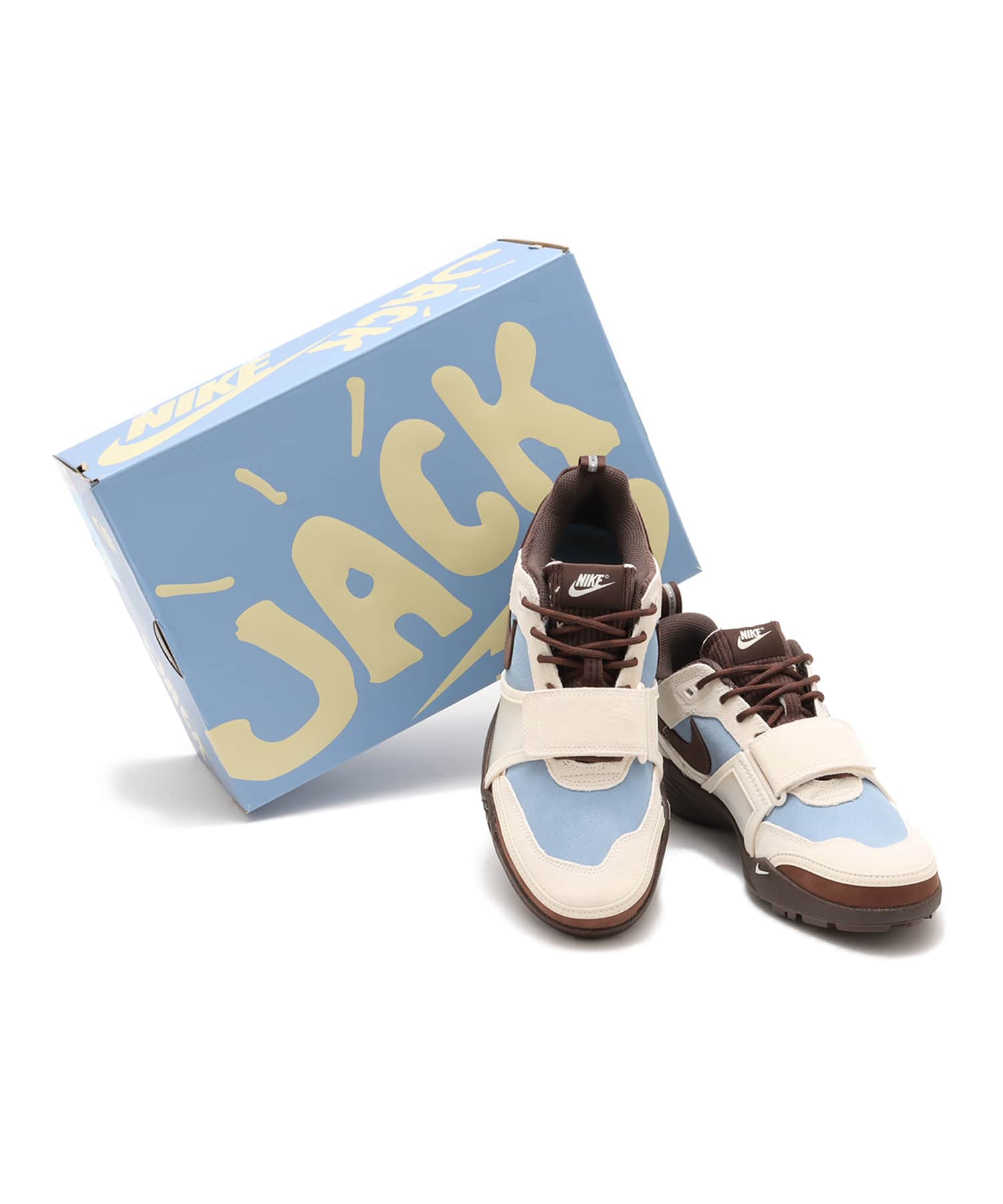 NIKE ZOOM FIELD JAXX LECHE BLUE/BAROQUE BROWN-PALE IVORYの画像