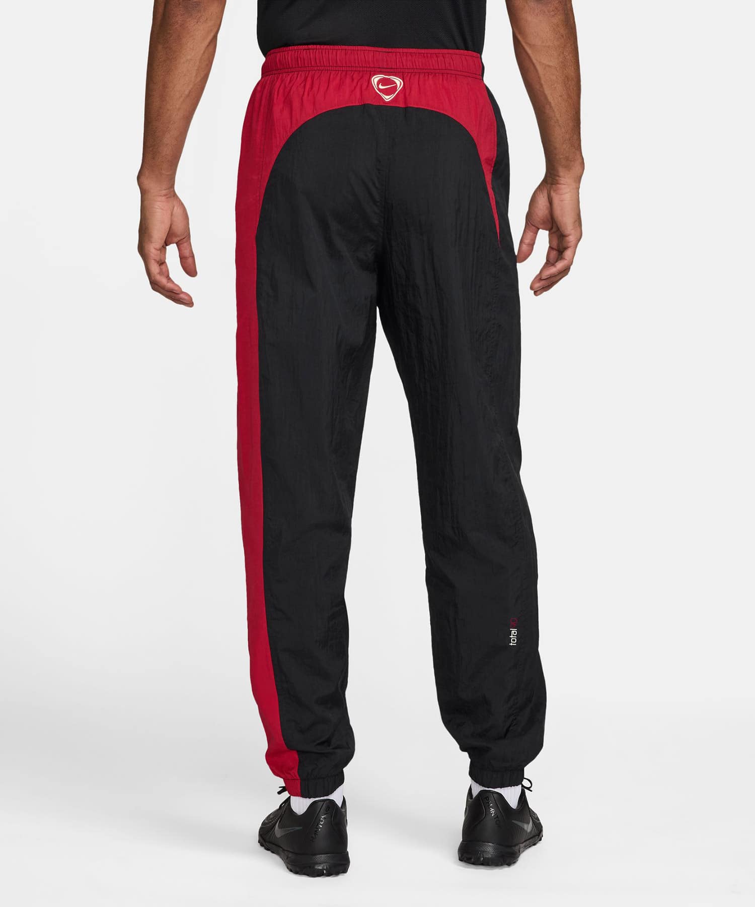 NIKE AS M NK RPL T90 TRK PANT W BLACK/GYM RED/SAILの画像