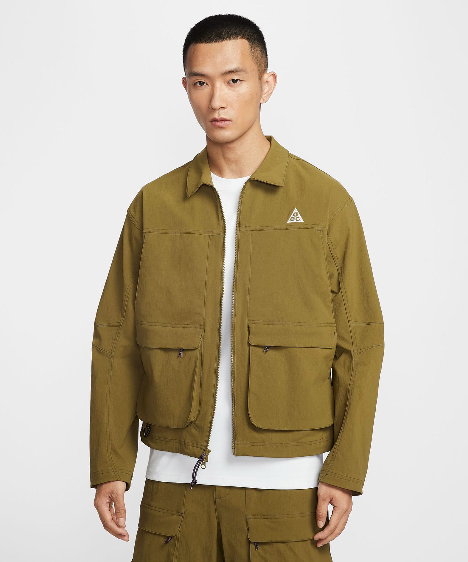 NIKE AS M ACG UV SMITH SUMMIT JKT KHAKIの画像