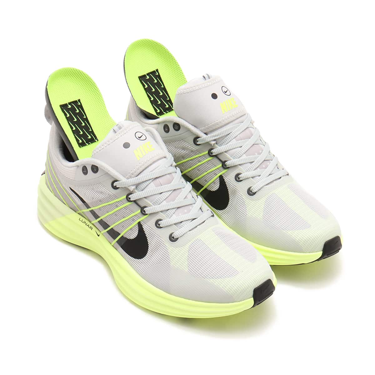 NIKE LUNAR ROAM   NEUTRAL GREY/BLACK-VOLT-PHOTON DUSTの画像
