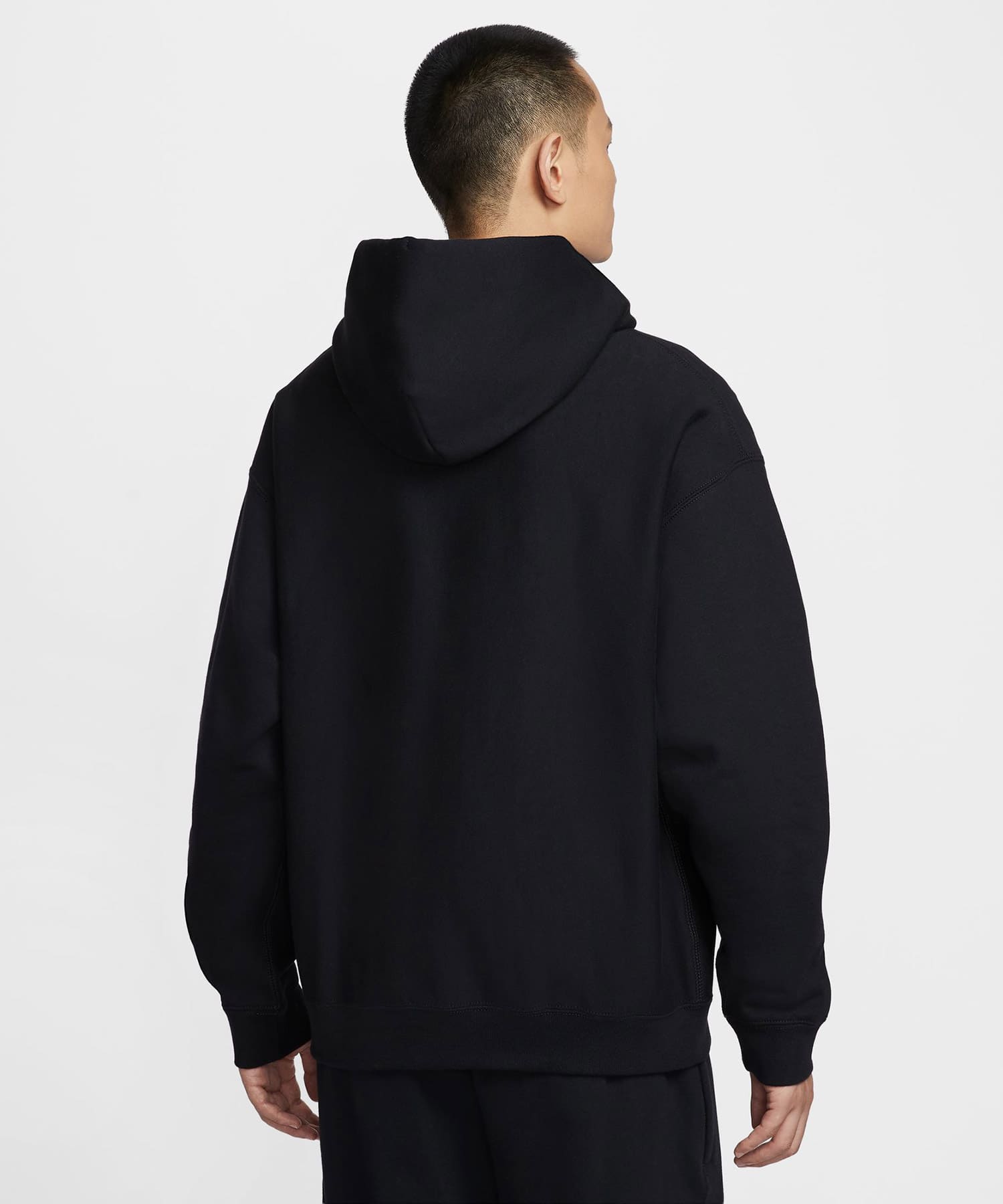 NIKE AS M NL SOLO SWSH BB PO HOODIE BLACK/BLACK/WHITEの画像