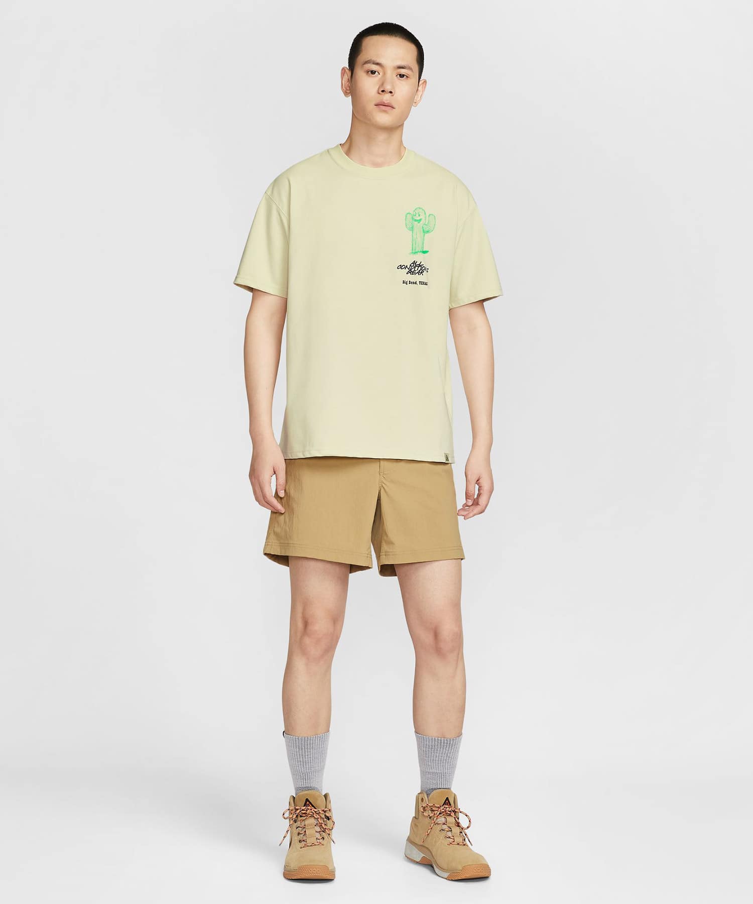 NIKE AS M ACG TEE OC CACTUS LT KHAKIの画像