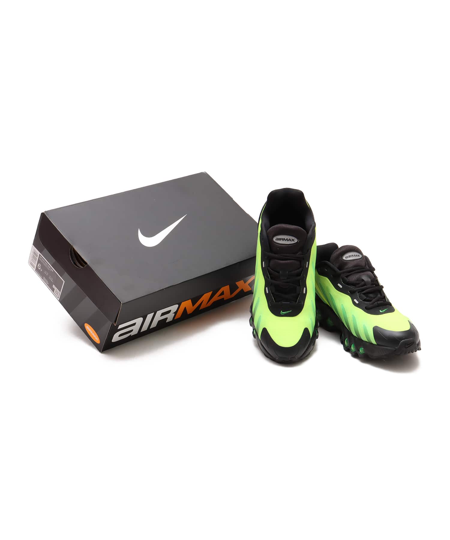 NIKE AIR MAX DN8 AMD (GS) BLACK/BLACK-GREEN STRIKE-VOLT NIKE AIR MAX DN8 AMD (GS) BLACK/BLACK-GREEN STRIKE-VOLT